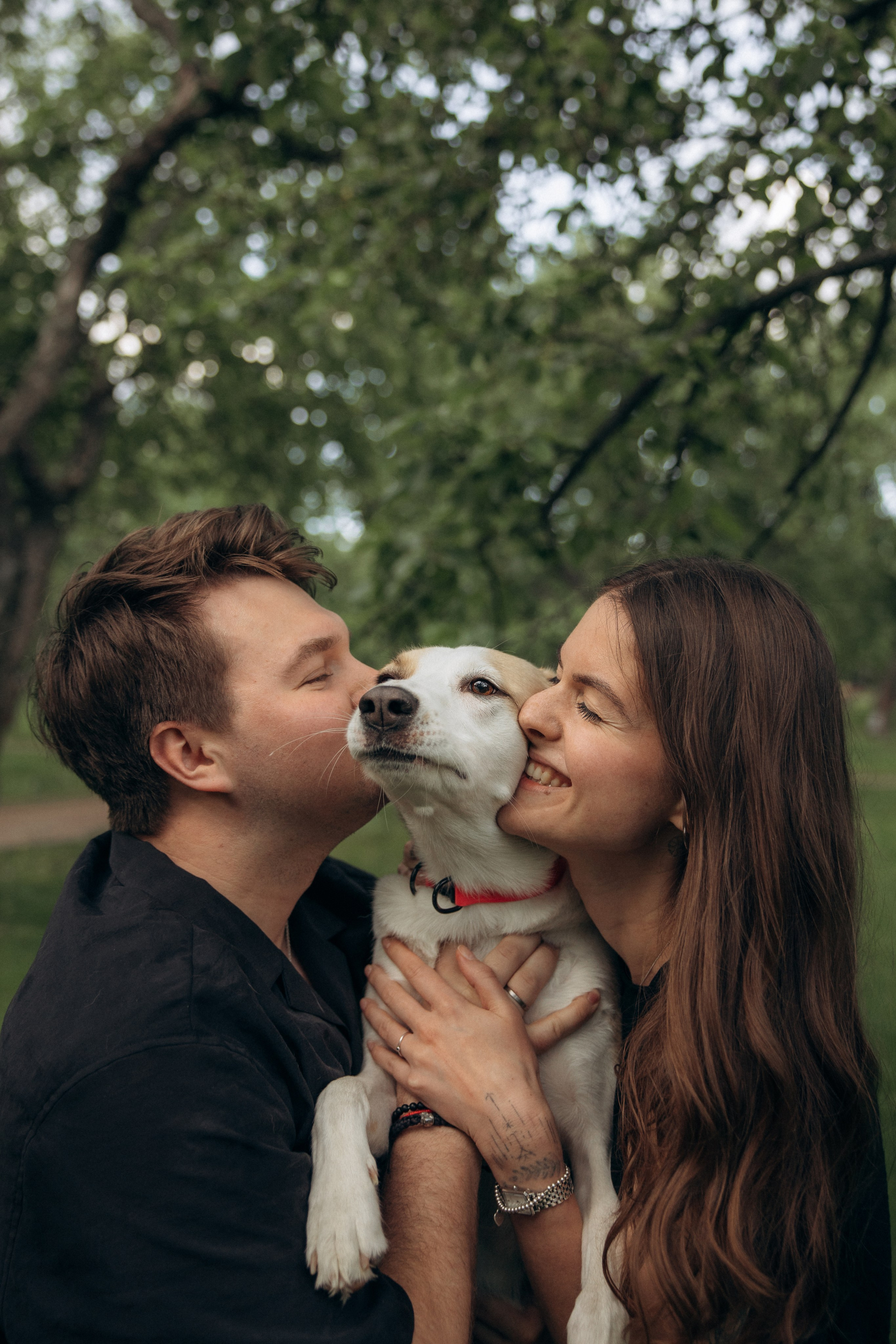 Парк Коломенское. Михаил, Анастасия и Ума. Фотограф анималист в Казани Алина Сулейманова. Фотограф животных