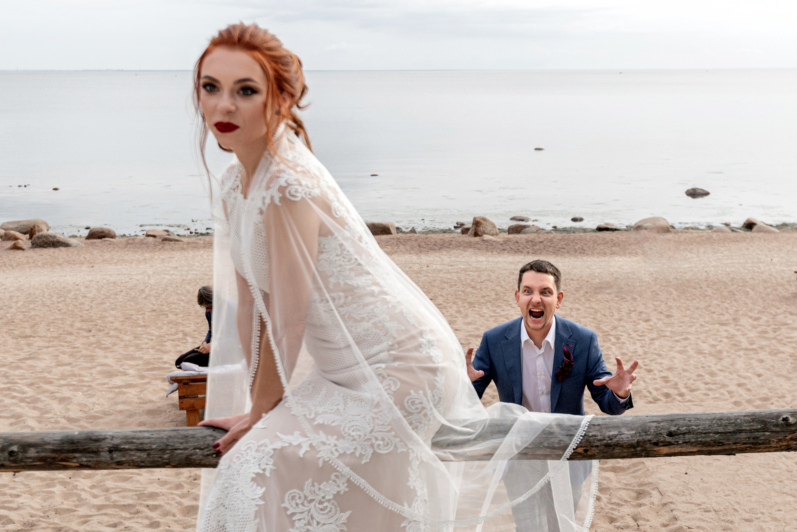 Свадьба на заливе. Свадебный фотограф Наталья Немцева в Санкт-Петербурге