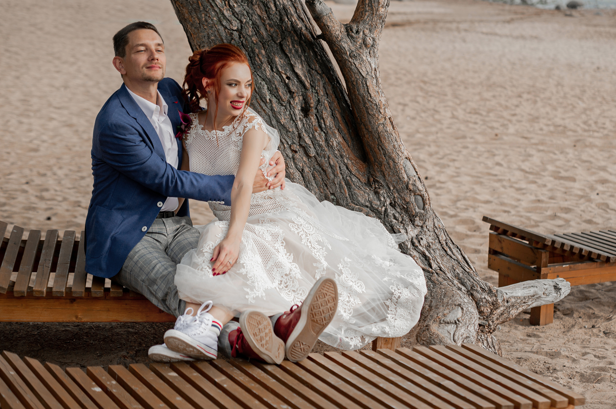 Свадьба на заливе. Свадебный фотограф Наталья Немцева в Санкт-Петербурге