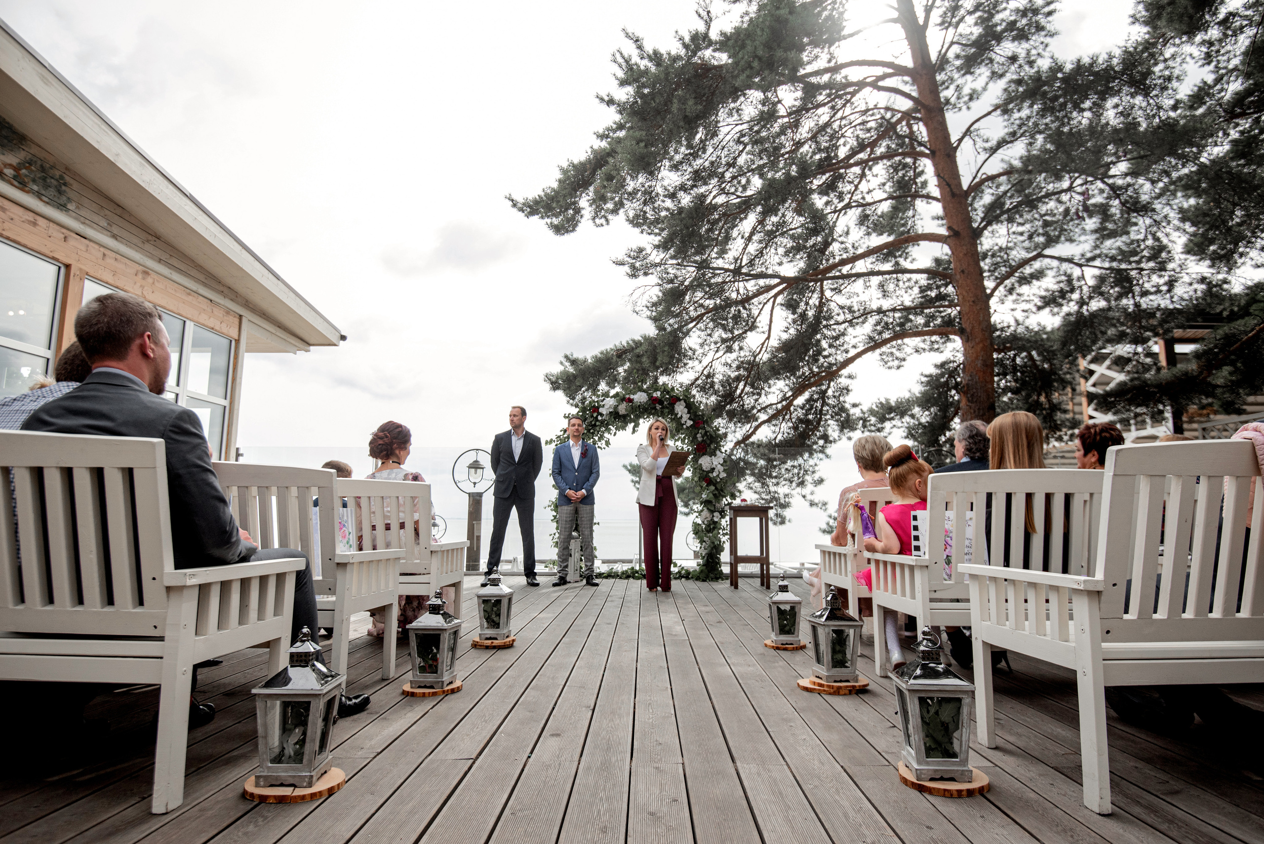 Свадьба на заливе. Свадебный фотограф Наталья Немцева в Санкт-Петербурге