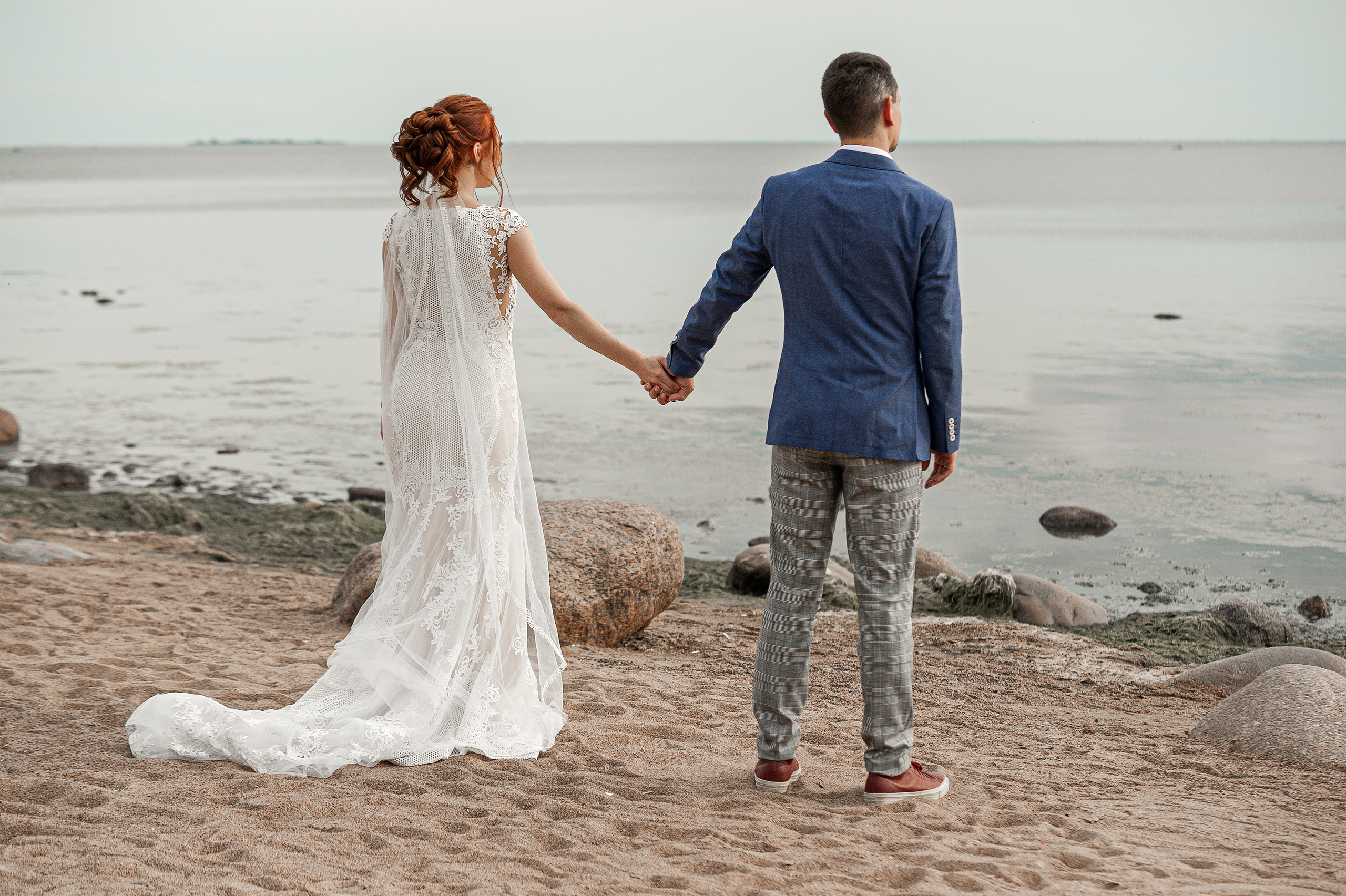 Свадьба на заливе. Свадебный фотограф Наталья Немцева в Санкт-Петербурге