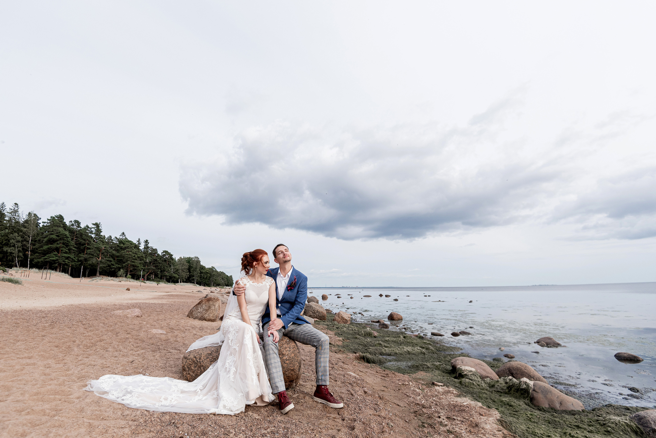 Свадьба на заливе. Свадебный фотограф Наталья Немцева в Санкт-Петербурге