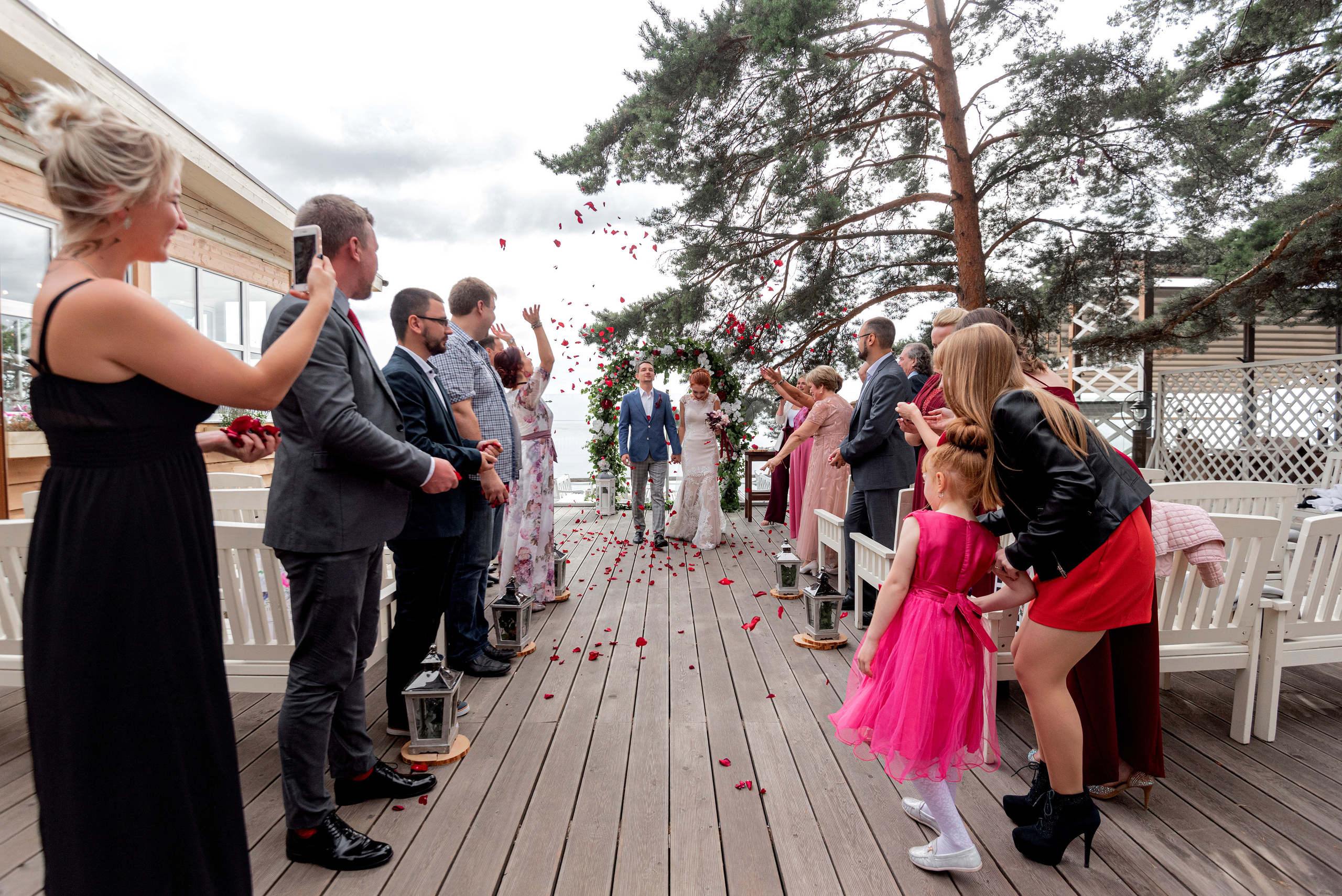 Свадьба на заливе. Свадебный фотограф Наталья Немцева в Санкт-Петербурге