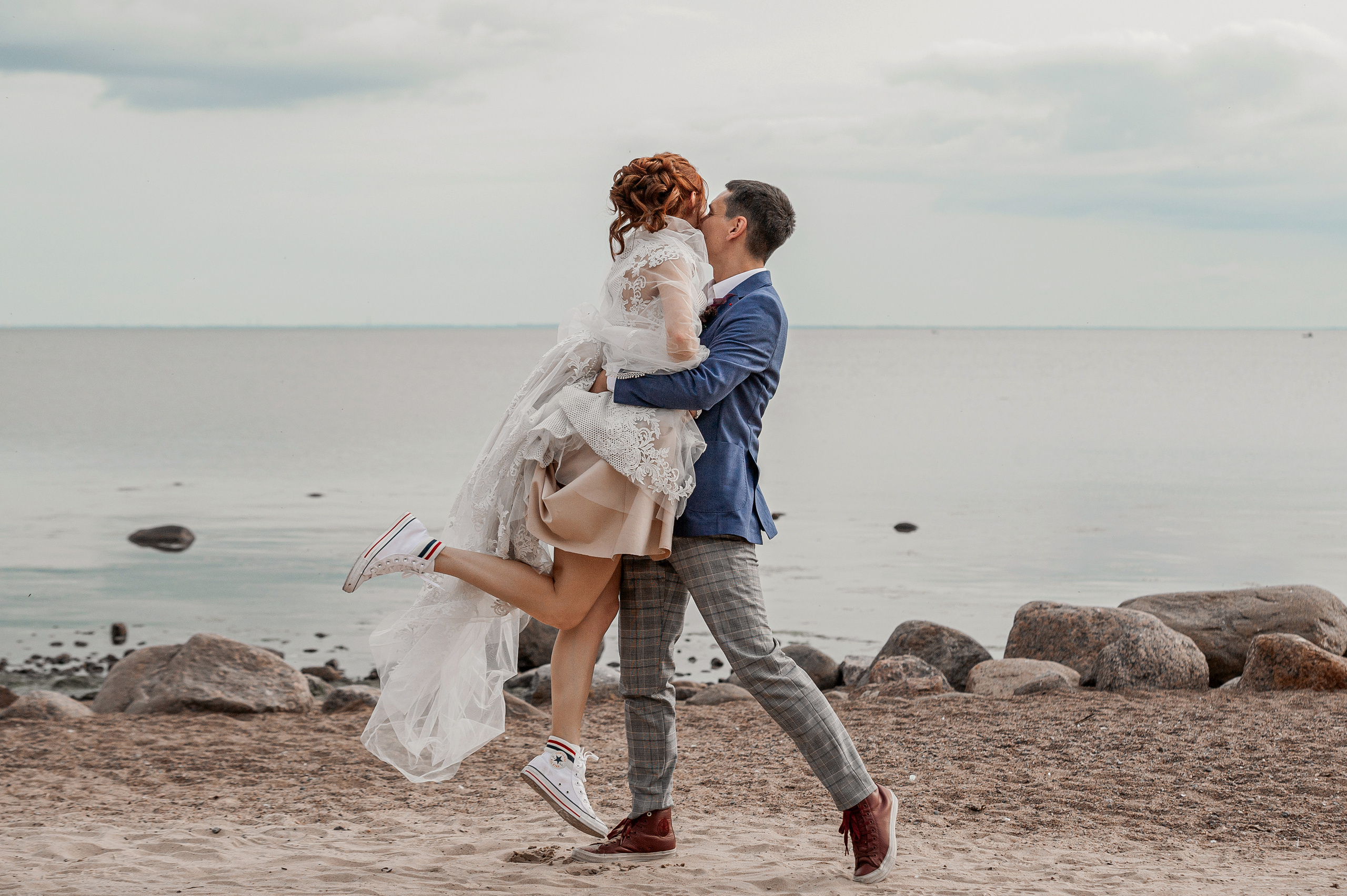 Свадьба на заливе. Свадебный фотограф Наталья Немцева в Санкт-Петербурге