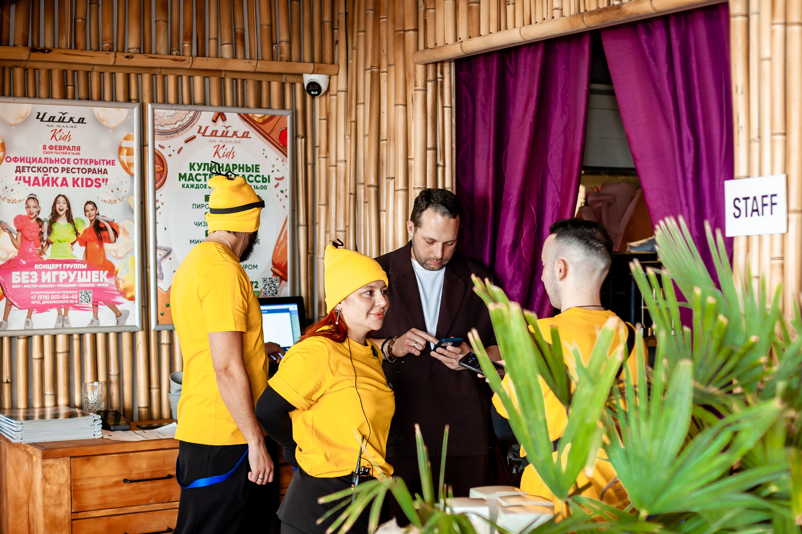 Открытие детского ресторана Чайка Kids в Ялте. Репортажный фотограф Ялта