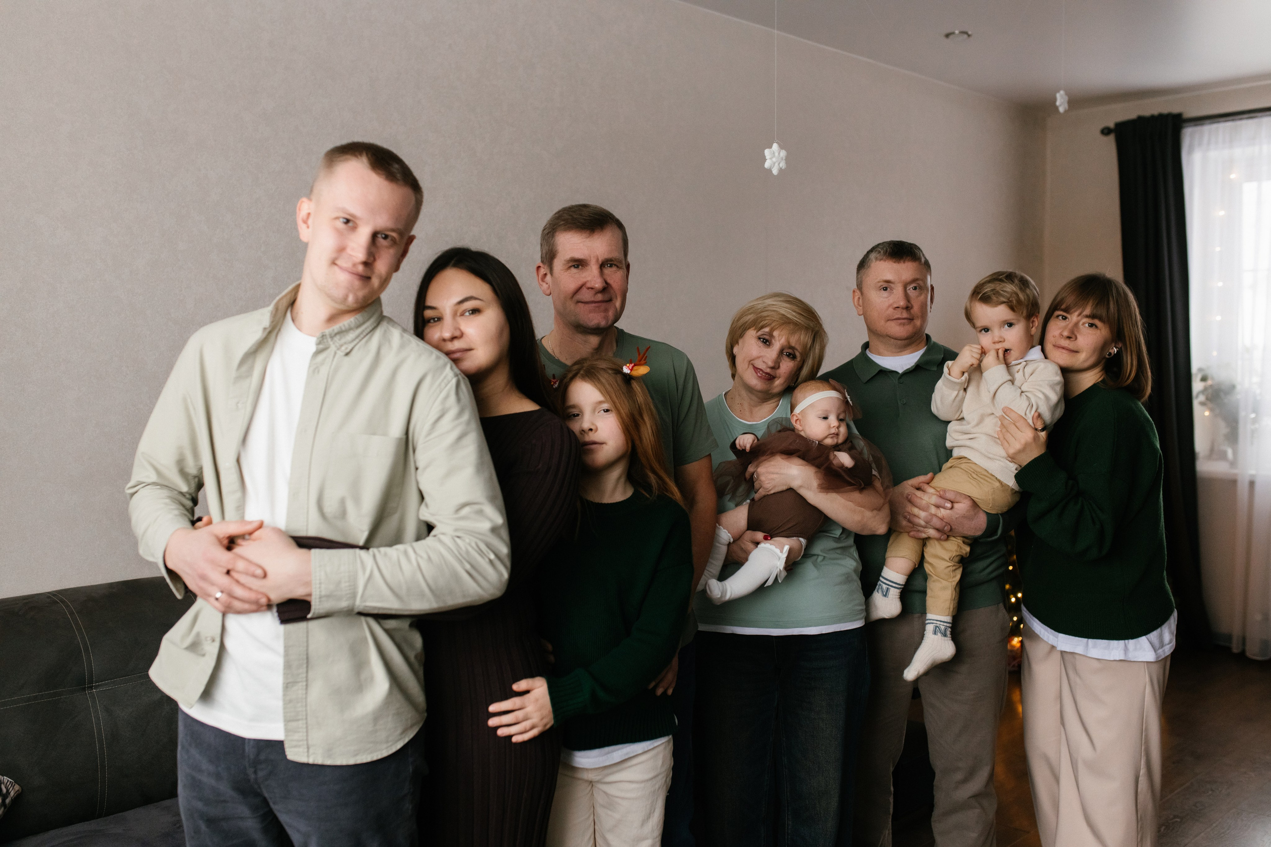 Семейные новогодние. Фотограф Катя Трусова