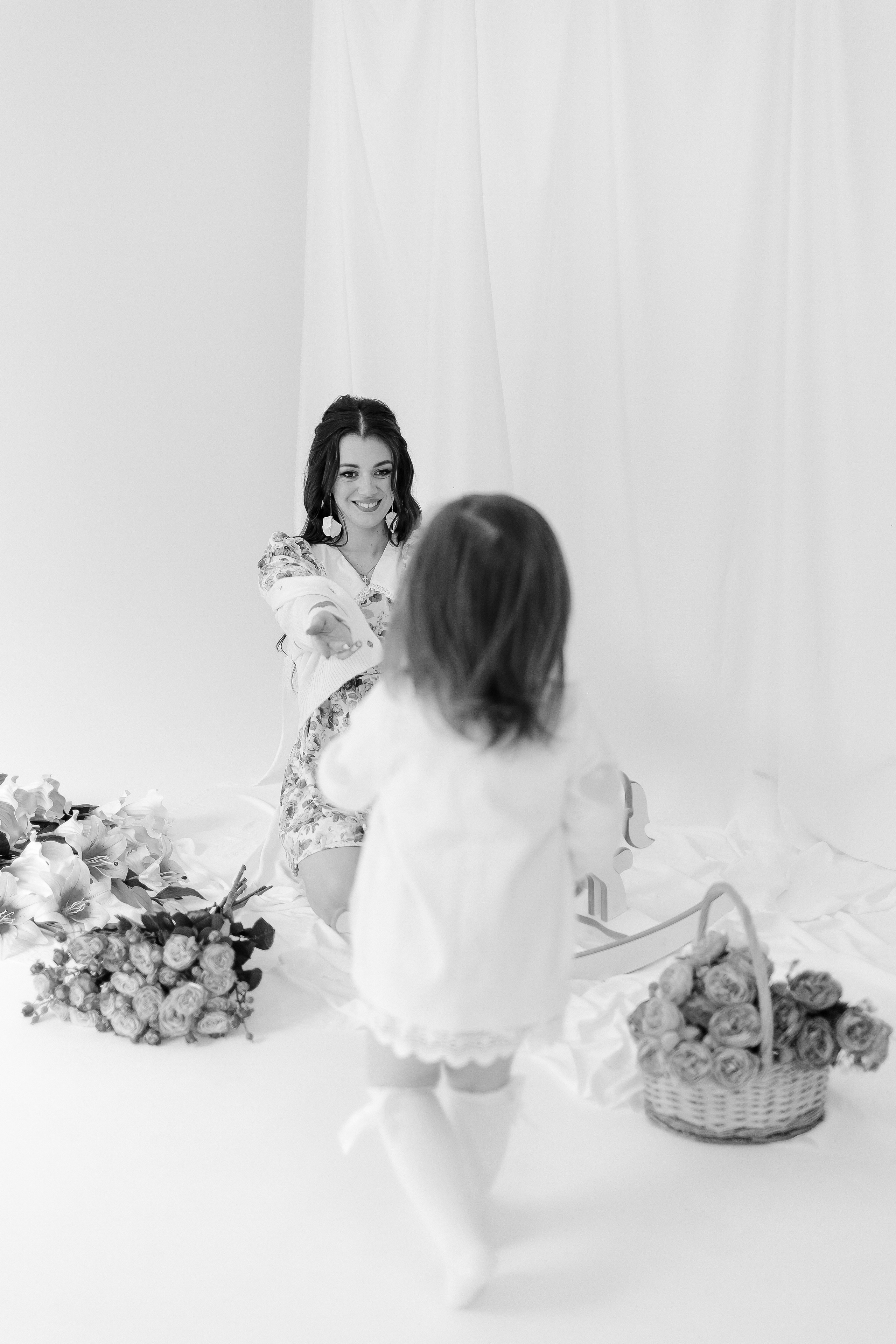 Мама и дочь. Свадебный фотограф Кропоткин Краснодар