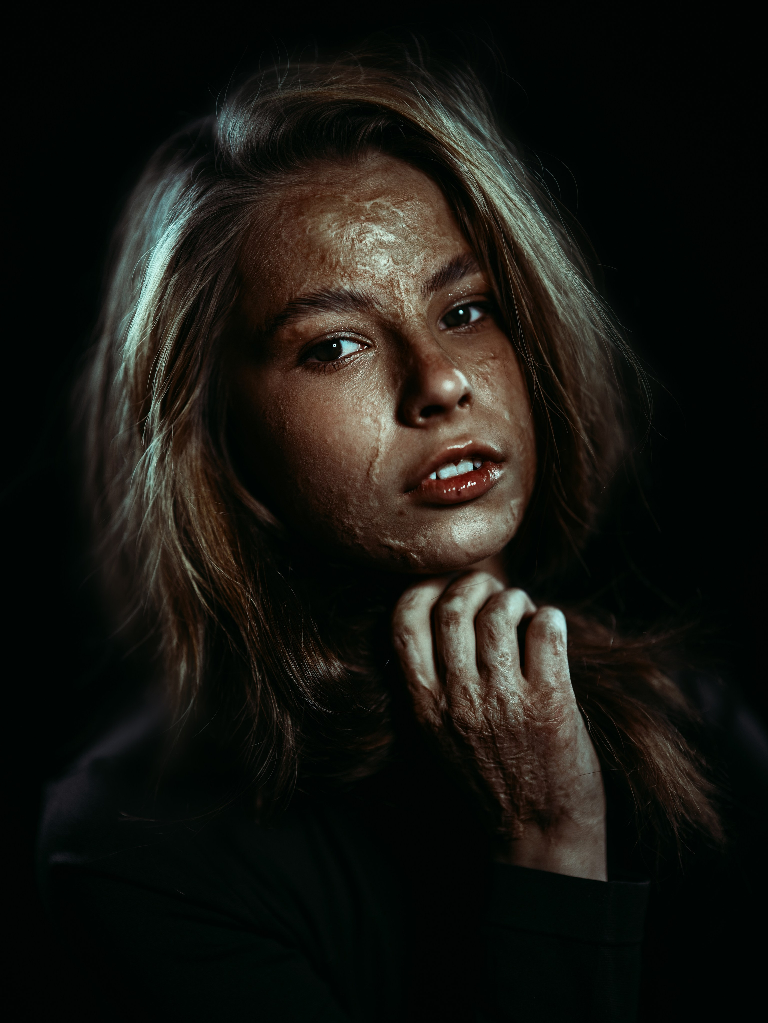 После пожара. Фотограф Олег Сотник