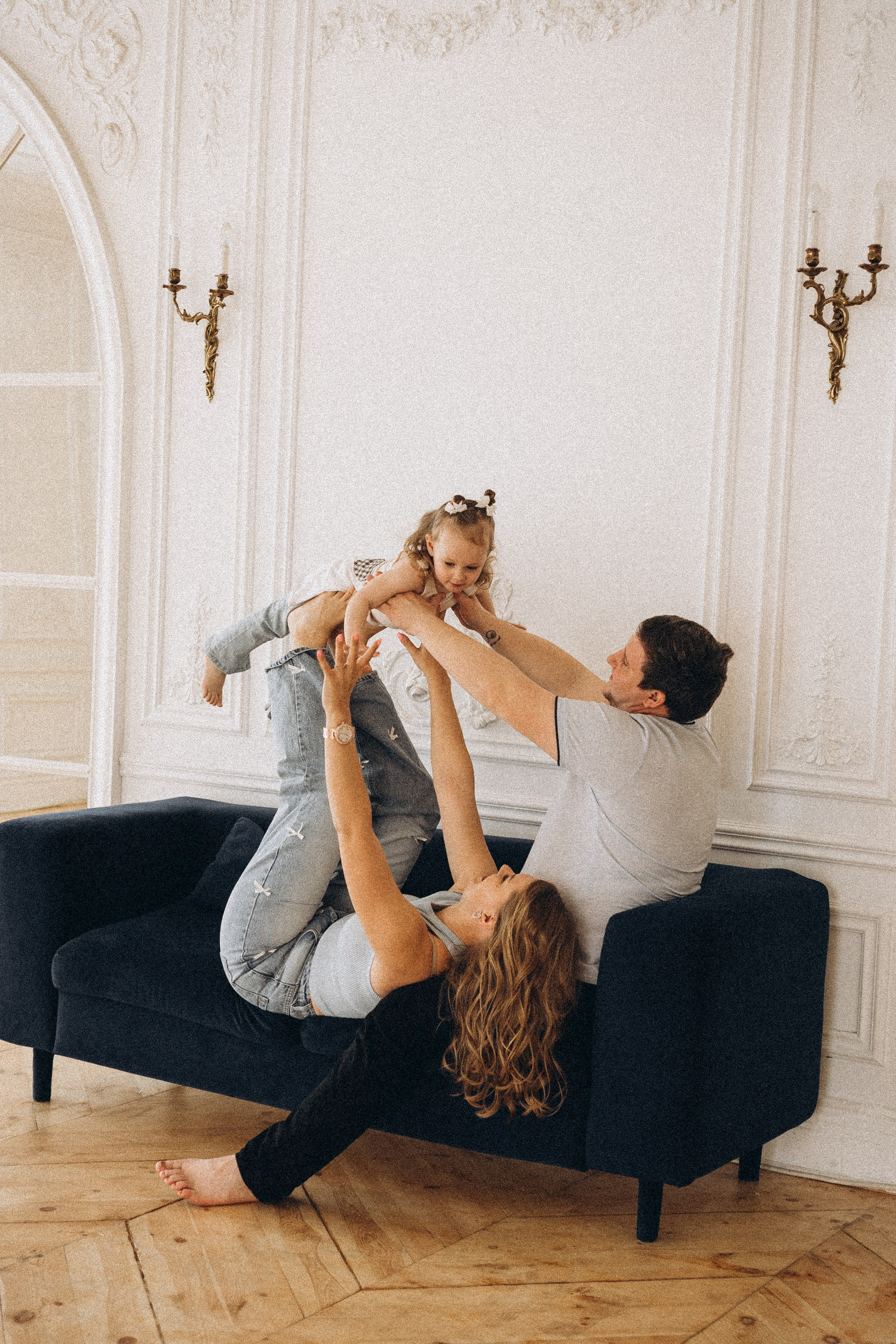 Семейная история в студии. Профессиональный фотограф, Санкт-Петербург — Виктория Богомолова