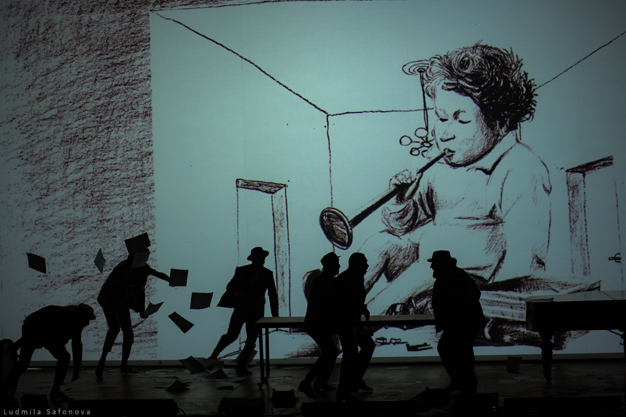 Весёлые ребята, театр на Таганке. Lucytheatre