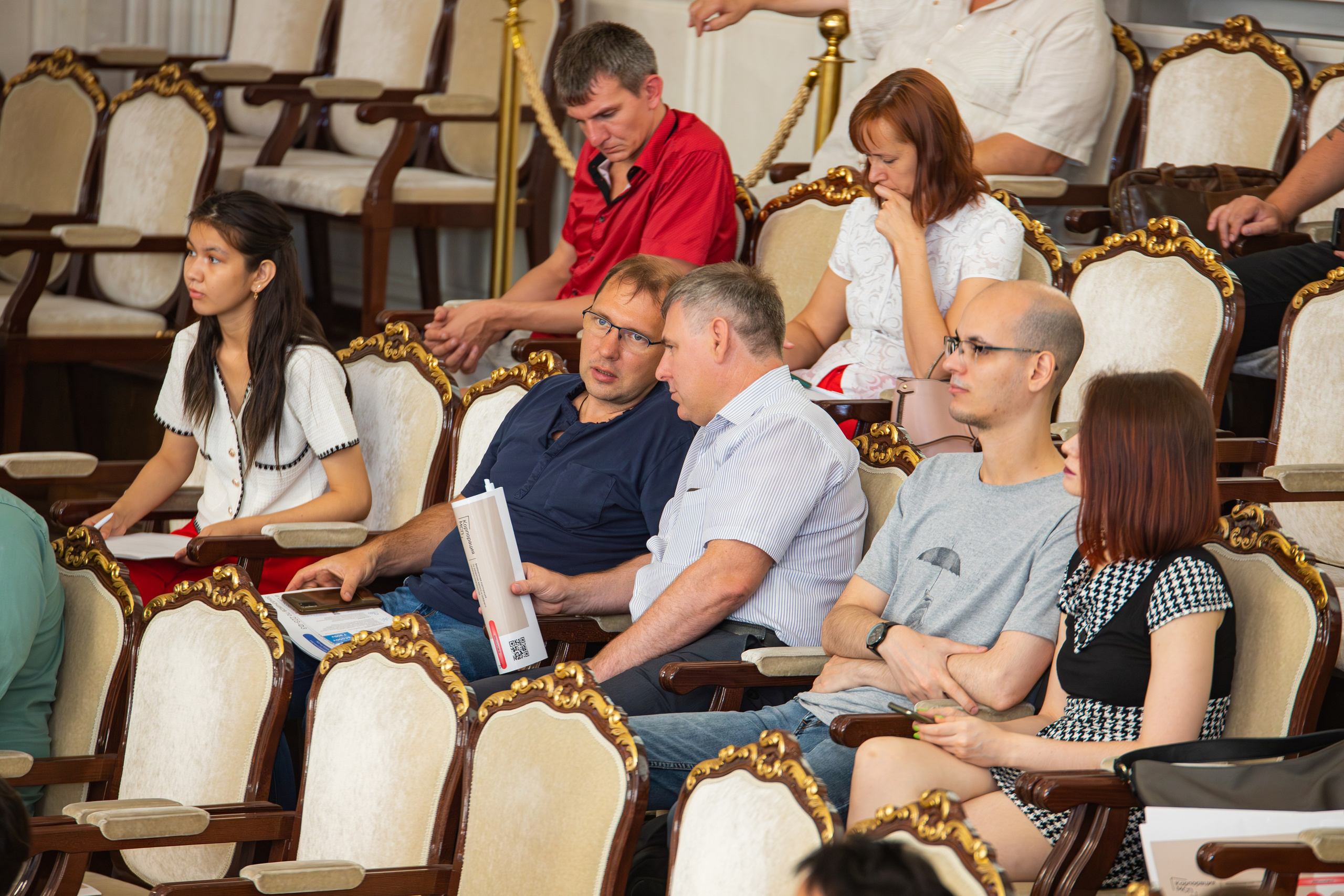 Бизнес конференция между крупным бизнесом и малым. Фотограф Александр Поздняков  Новосибирск