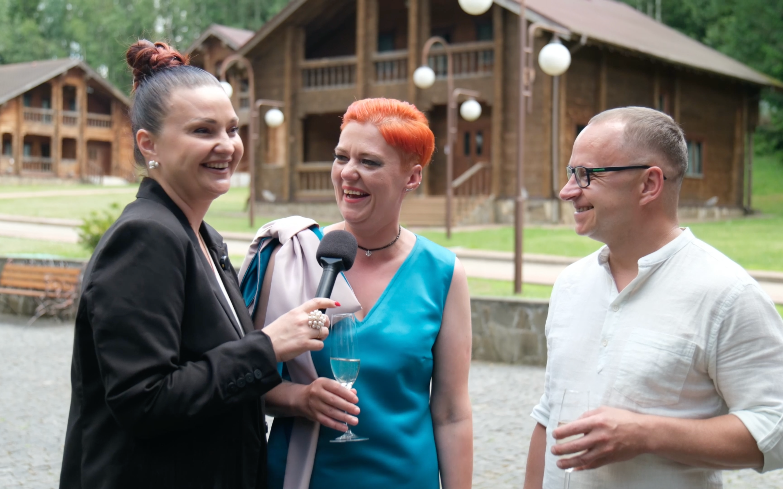 Свадебное SDE интервью в Сосновое. Репортажный видеограф Илья Сухоносиик