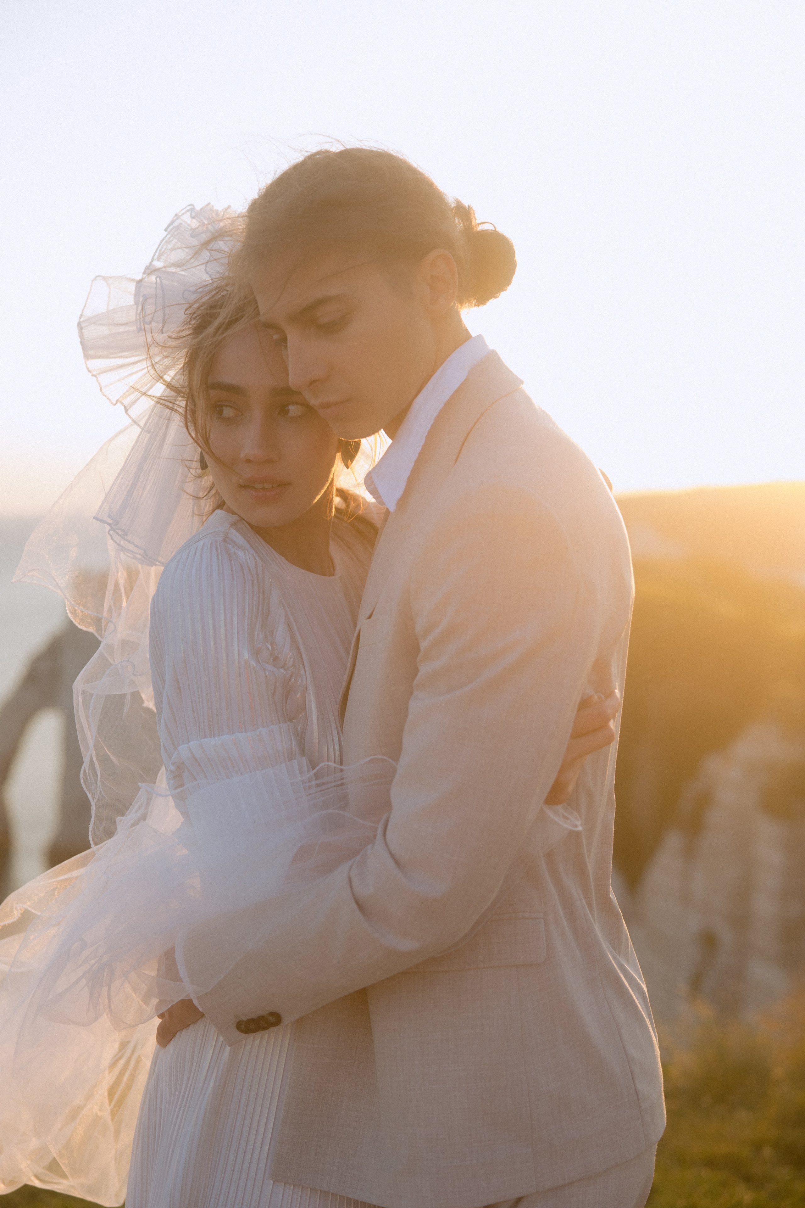 Étretat. Galina and Nikita Bykovets, a wedding photographer and videographer duo in Germany