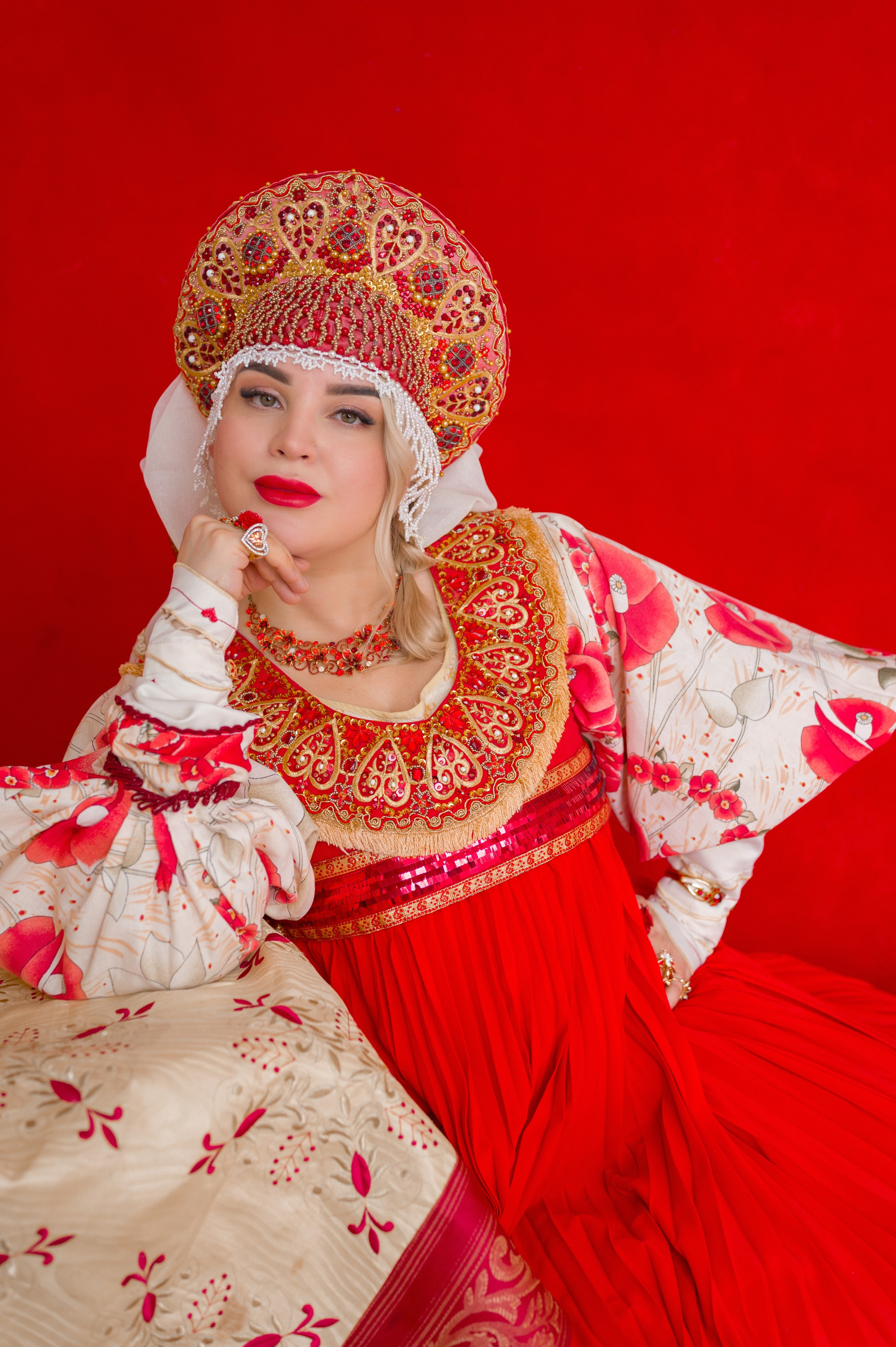 Фотосессия в русском стиле. Фотограф Юлия Кондратьева