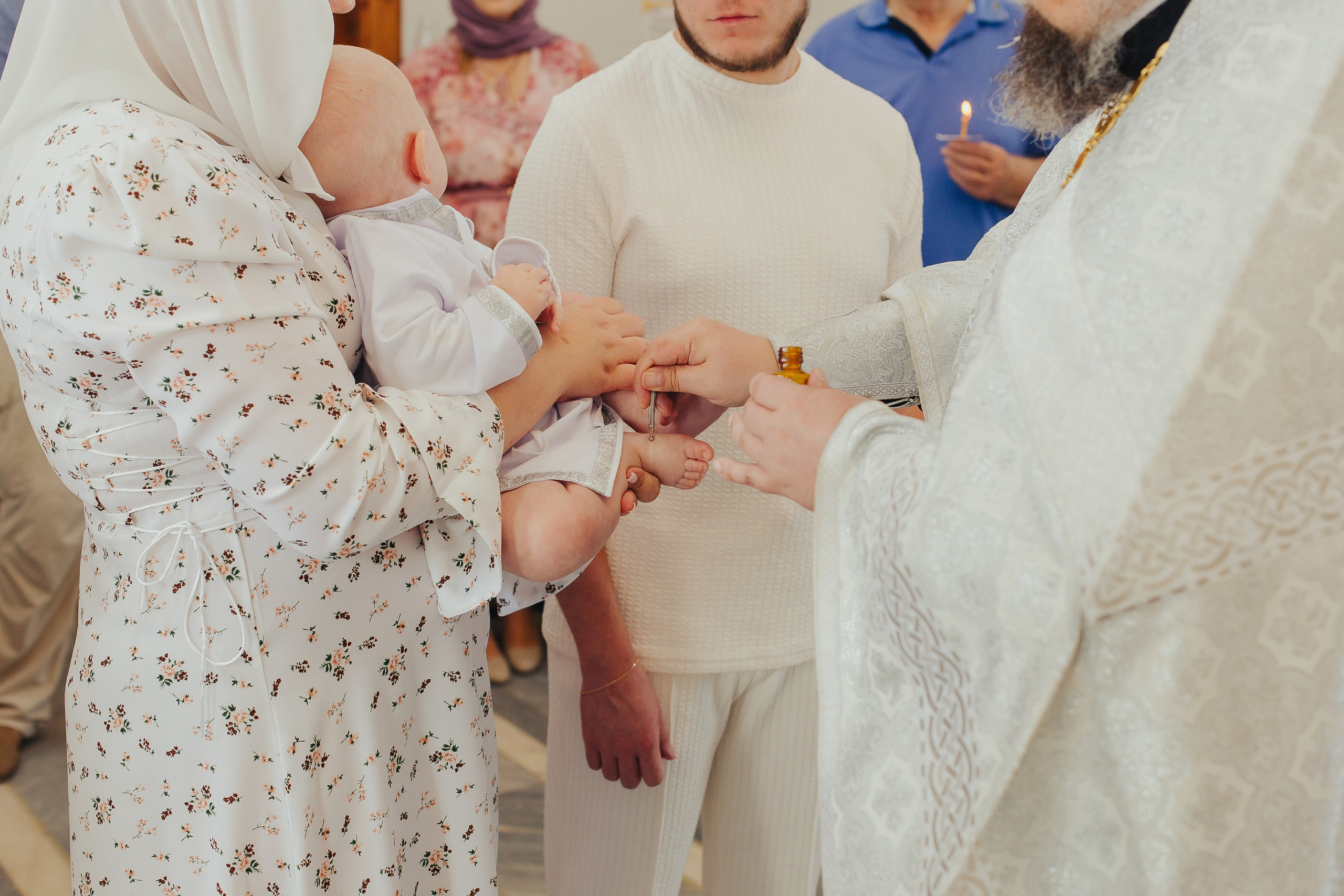 Фотосъемка Крещения в Сергиевом Посаде. Фотограф новорожденных и детский в Сергиевом Посаде Кругликова Юлия