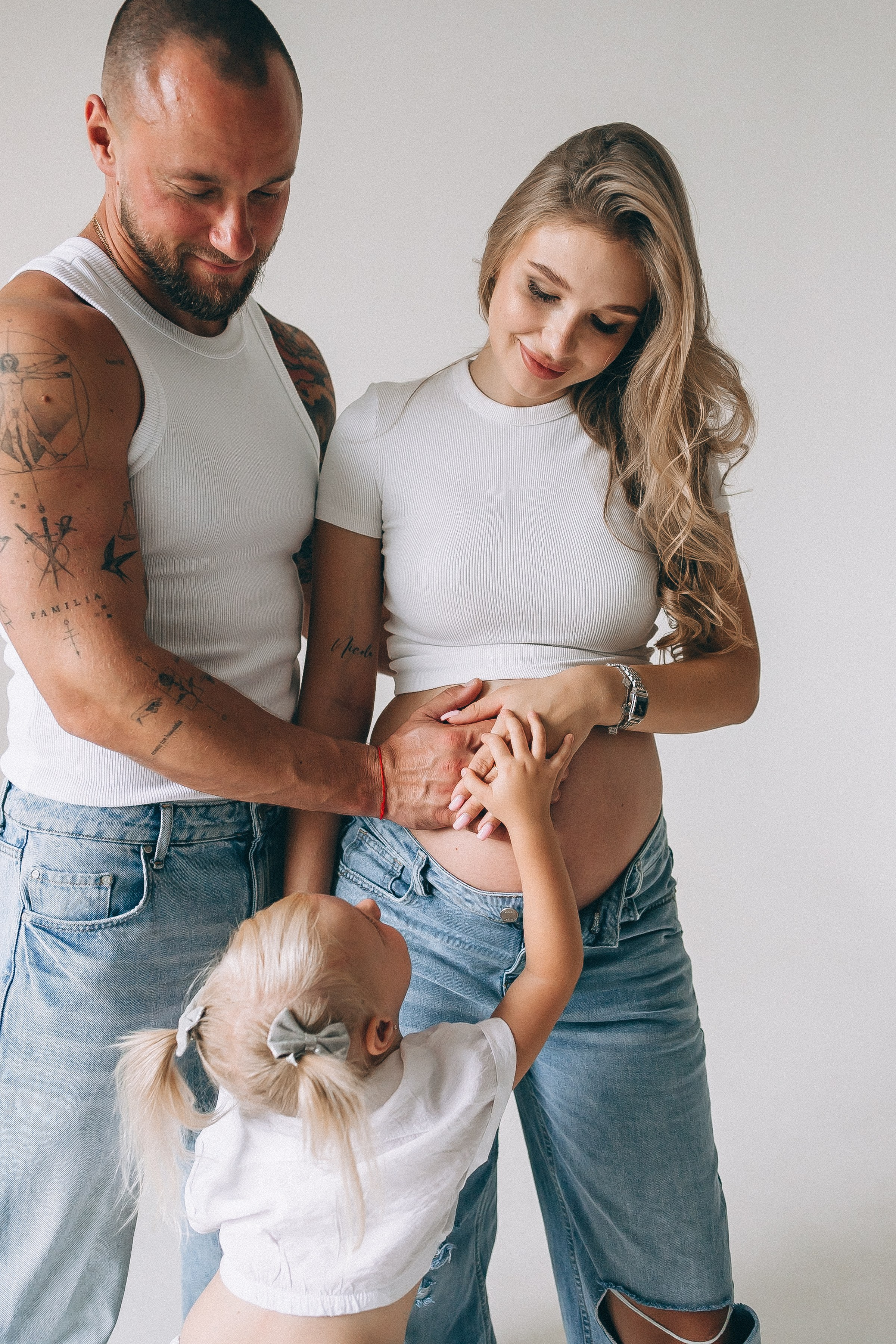 Артем Настя и Николь. Семейный фотограф в Волгодонске Краченцева Анна