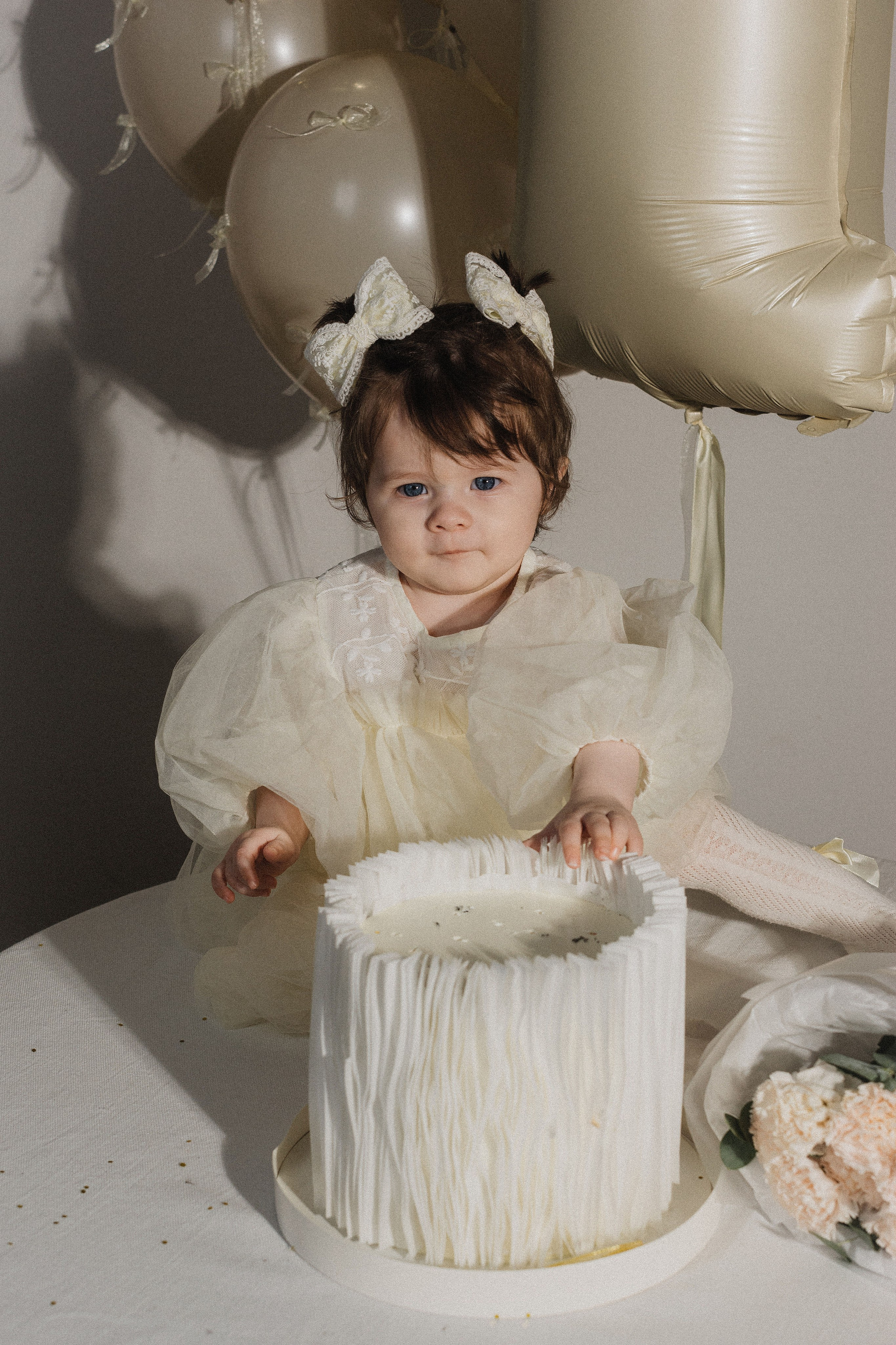 Алие 1 год. Фотограф в Москве Ангелина Ким