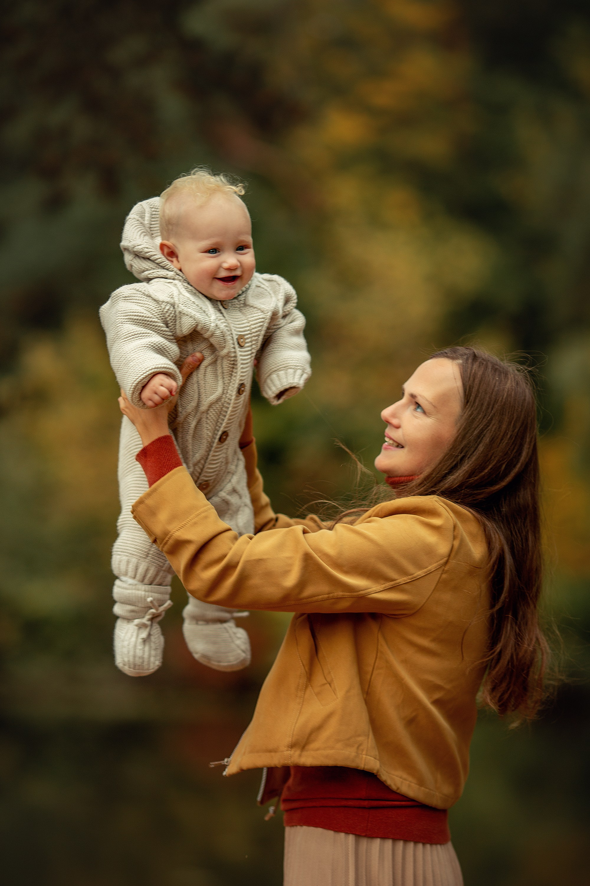 Большая семья в осеннем парке! Это весело!. Tatyana Nadezhdina Family photographer