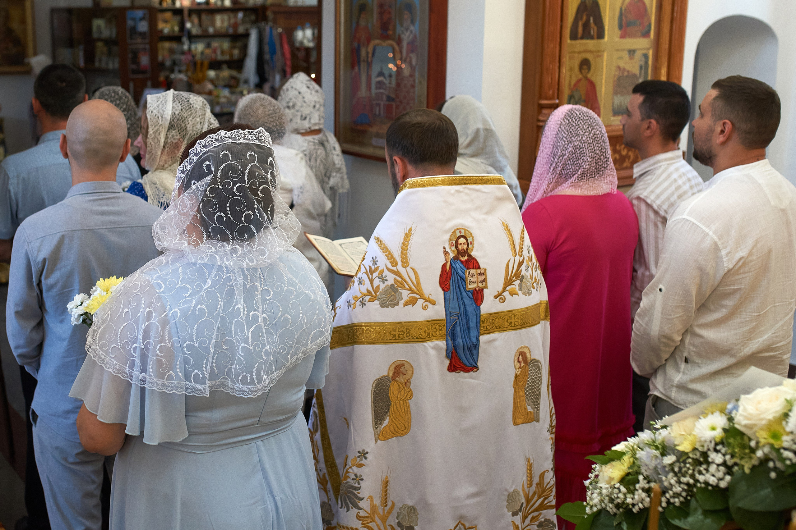 Крещение в  православном храме, Коньково, Москва
