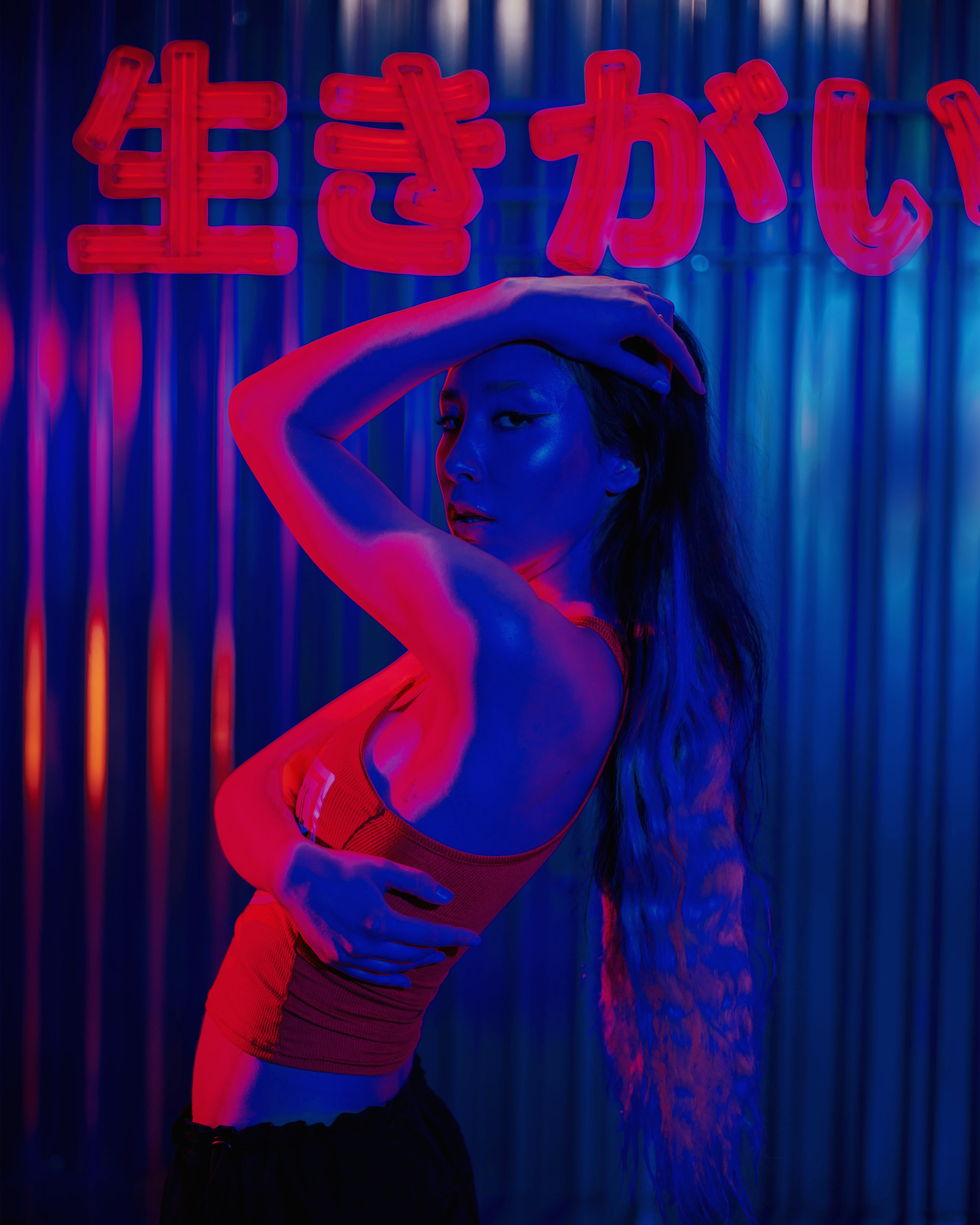 Анита — Tokyo Lights. Индивидуальный фотограф в Москве