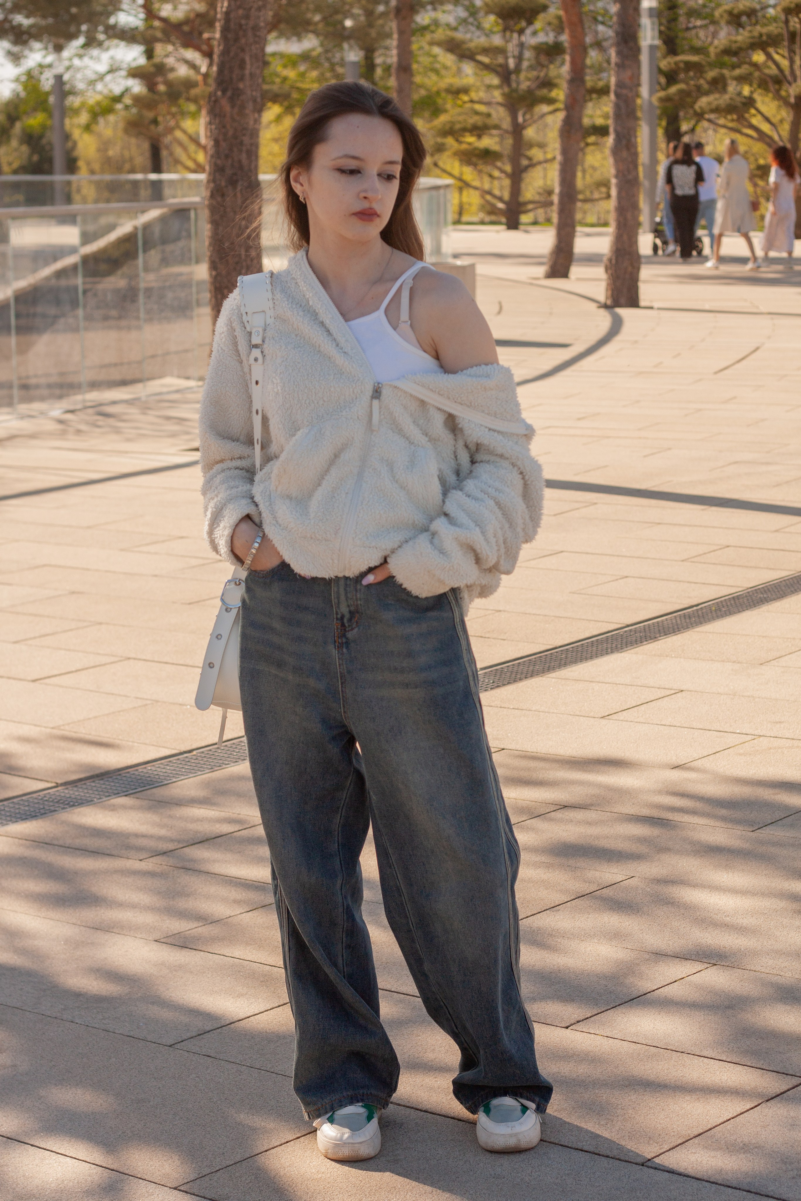 В парке. Фотограф