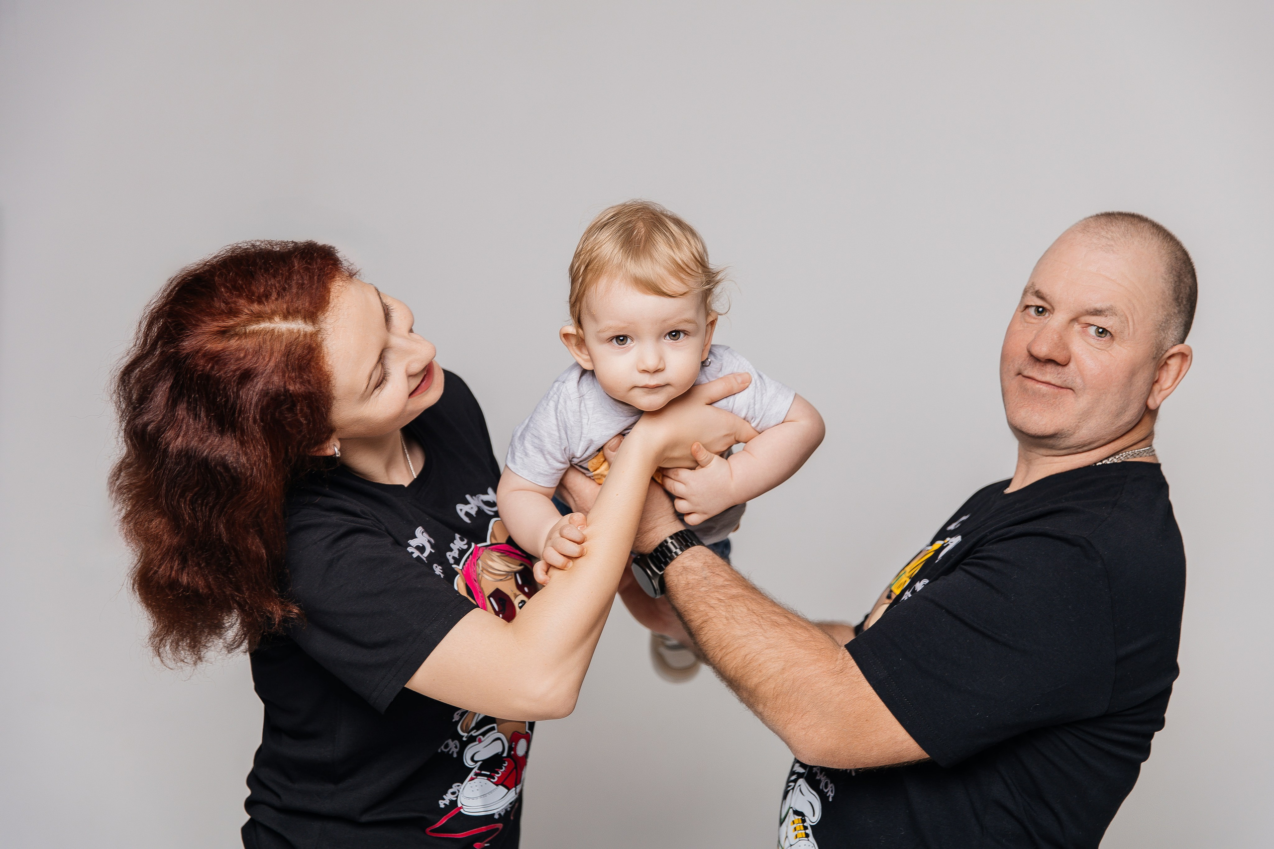 Семейная в студии 2. Семейный и Детский фотограф г. Москва, г. Борисоглебск