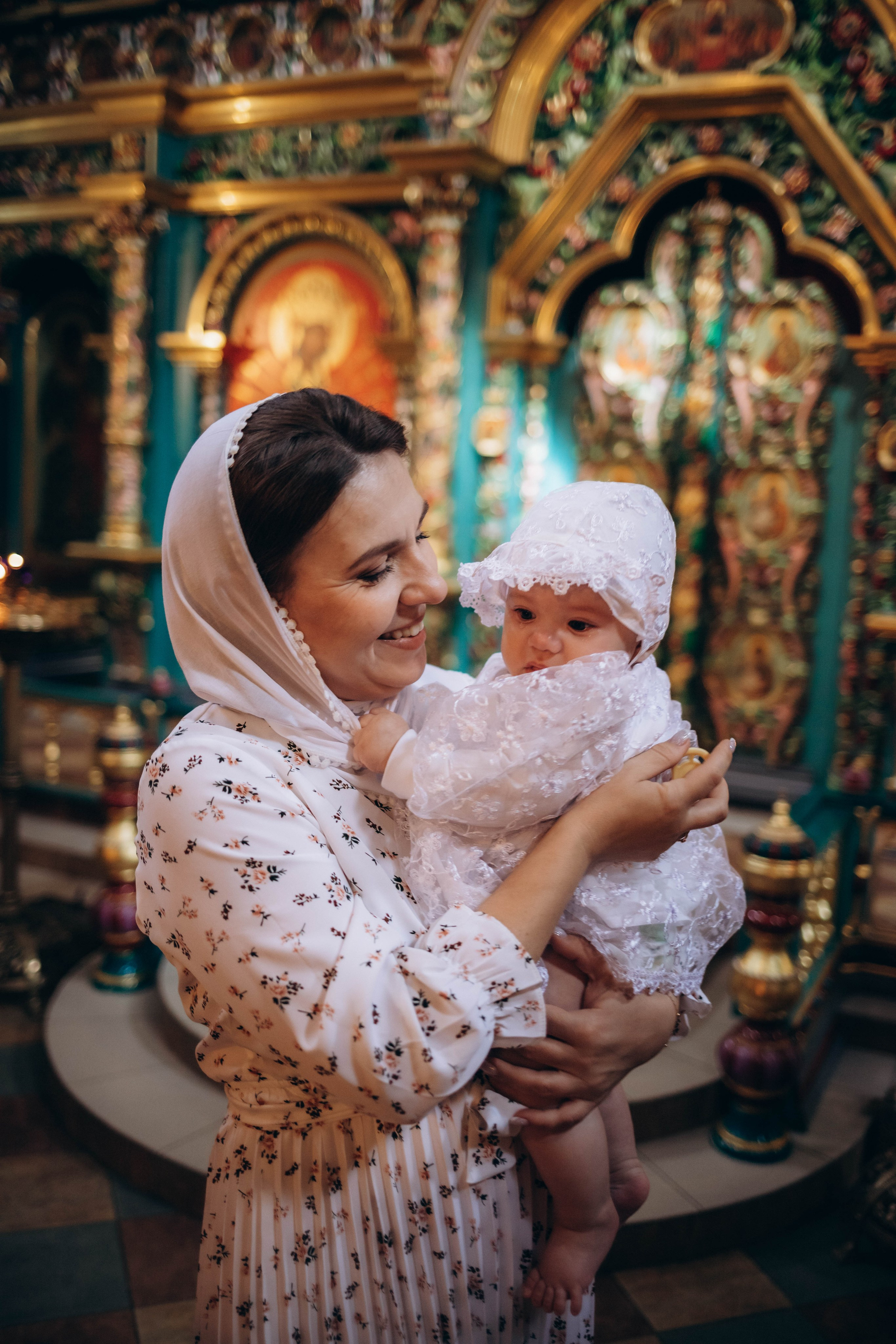 Крещение Ариши. Семейный и детский фотограф в Москве Александра Нараевская