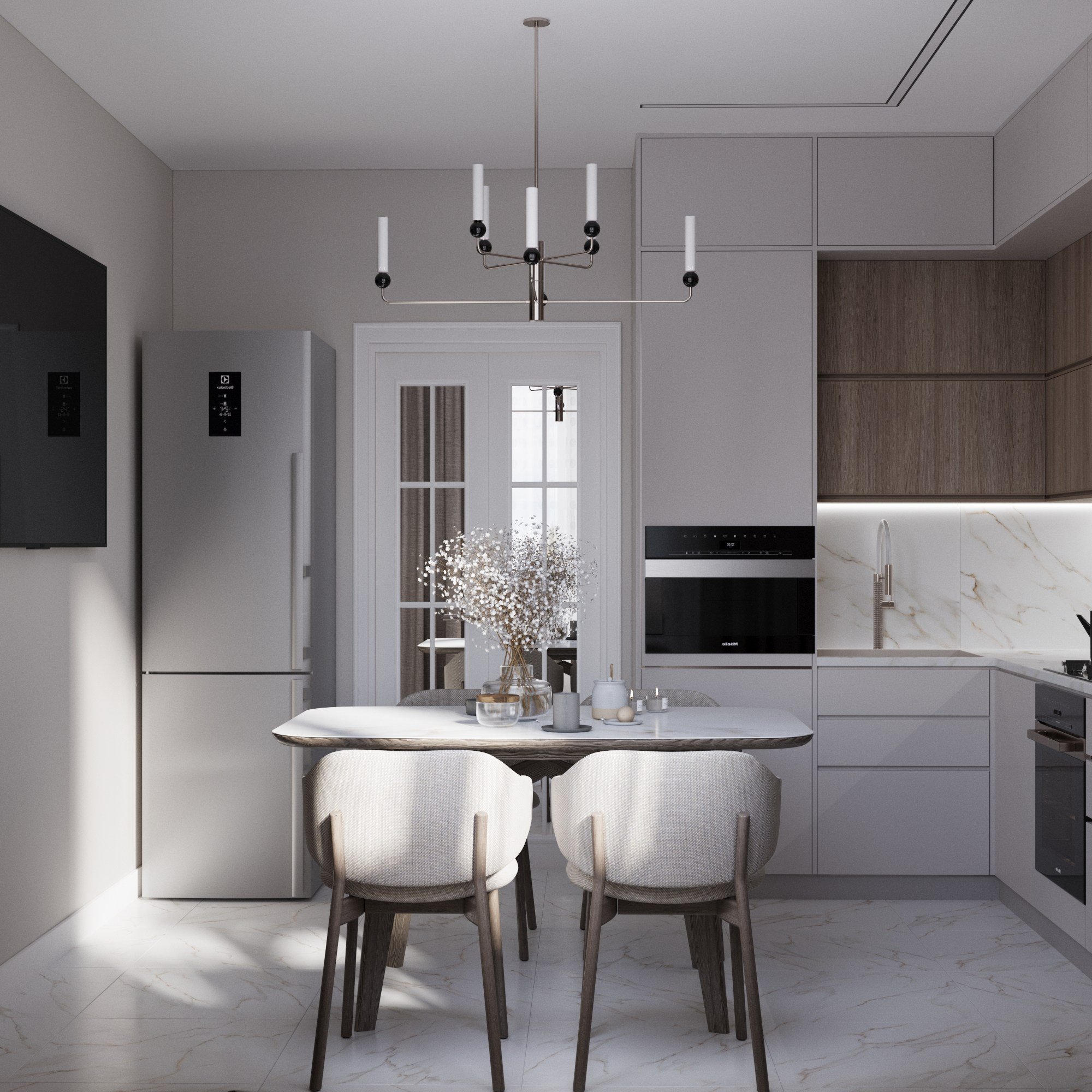 Частный дом, г. Ростов-на-Дону. Геометрия студия интерьерного дизайна