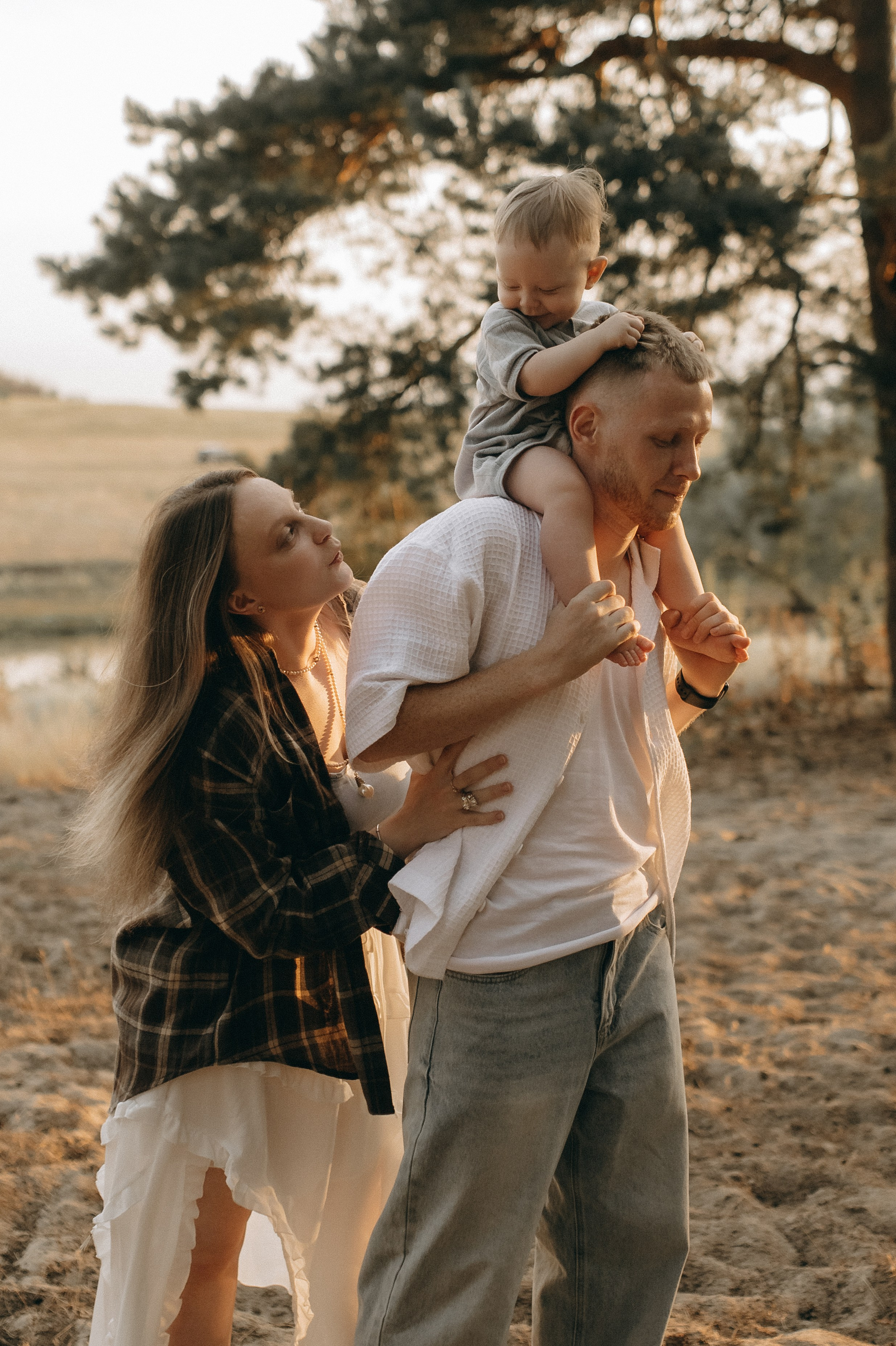 Катя, Олег и Тимоша. Фотограф Мария Стрелкова