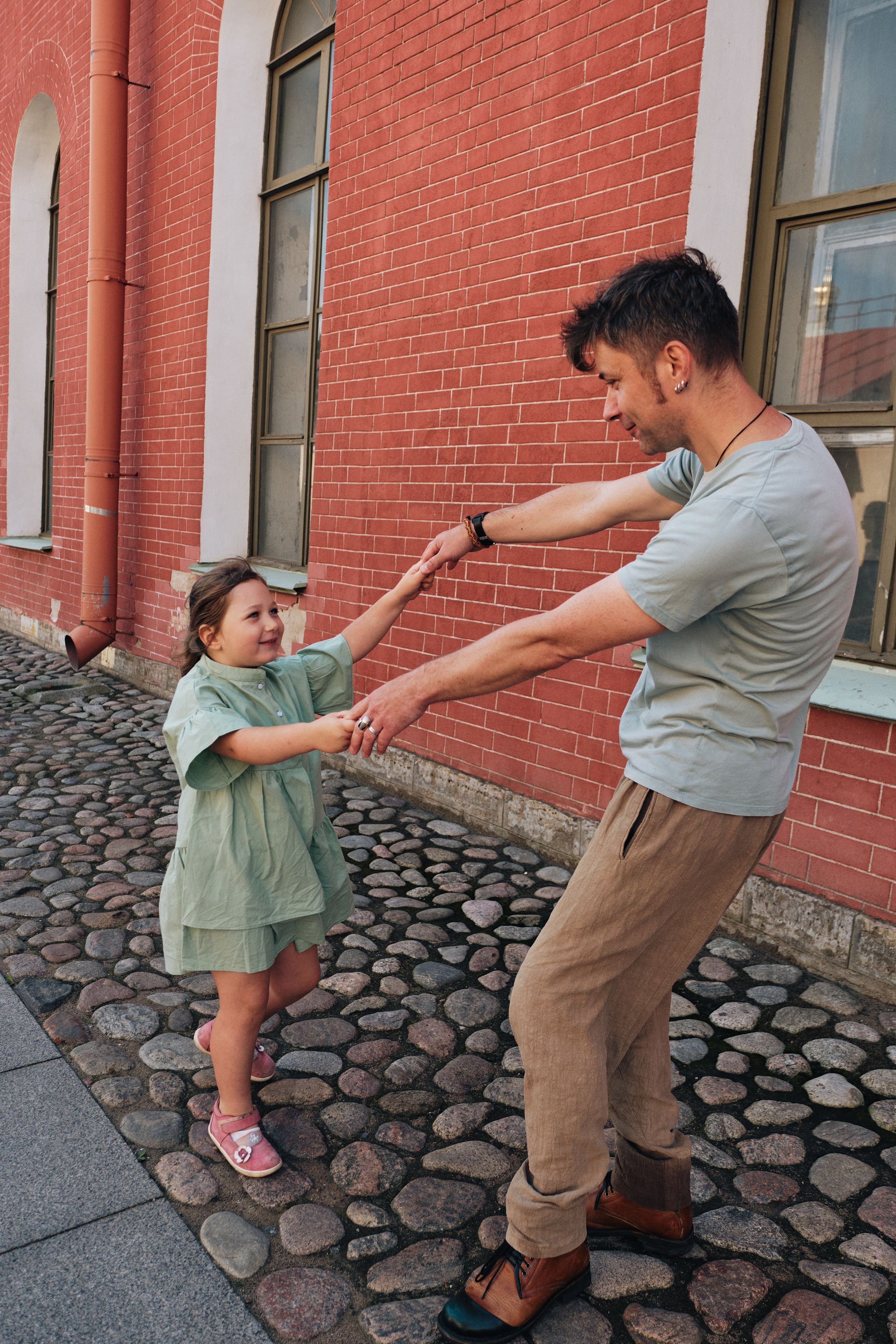 Фотосессия с детьми всей семьей в СПб