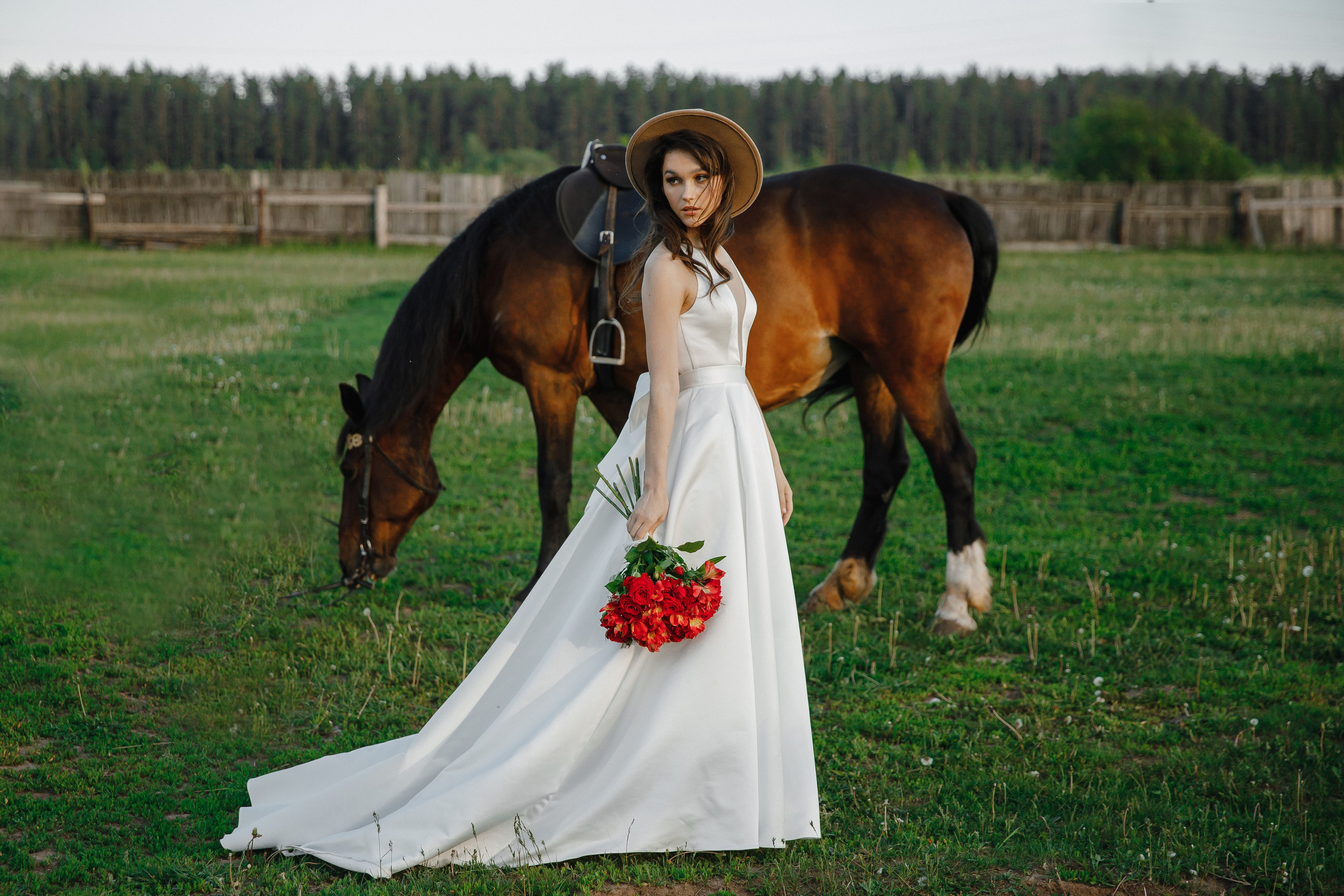Захотелось быть невестой на коне. VOLOCHKOVA