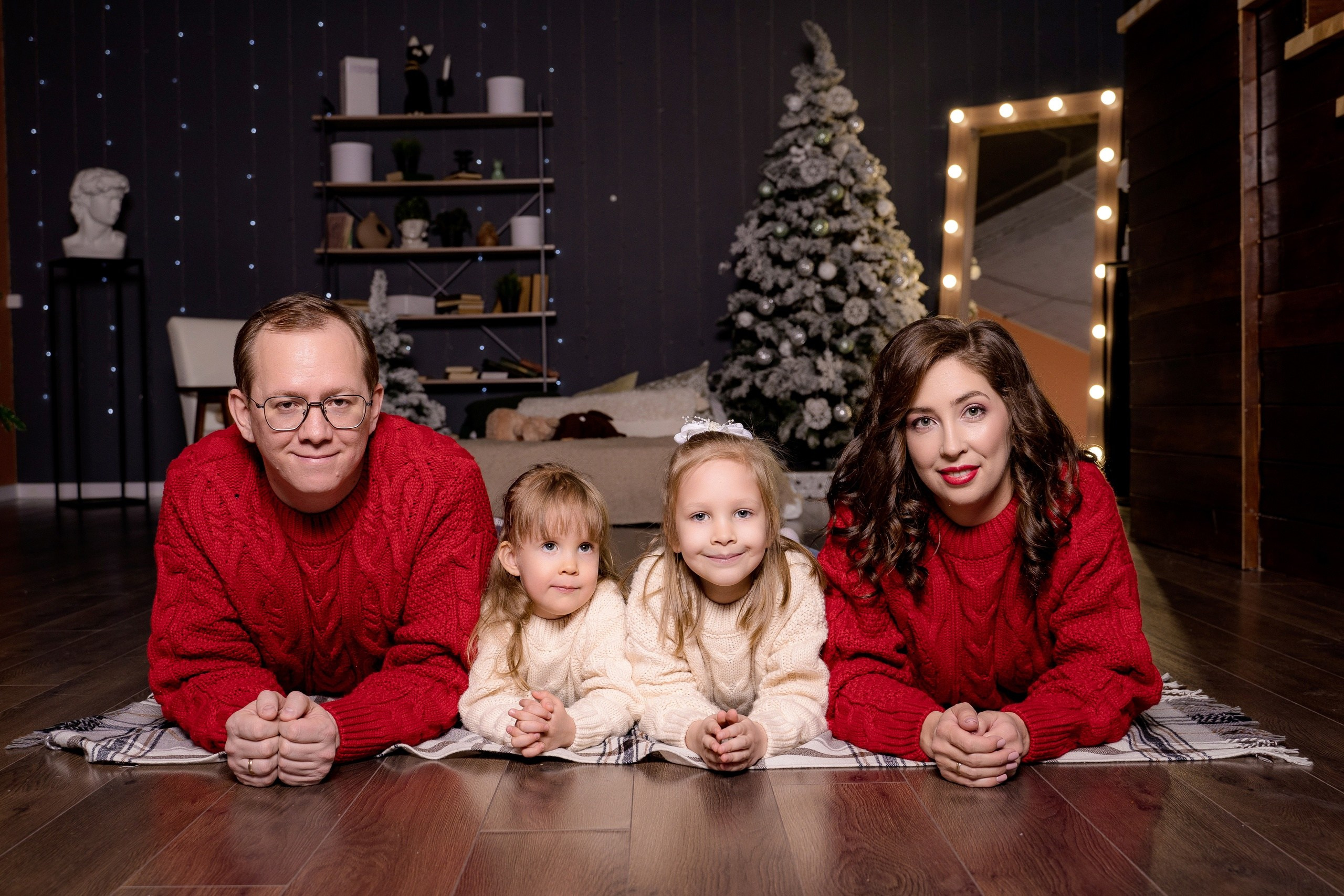 Комплекты Family look. Фотостудия Малина в городе Улан-Удэ. Фотограф Ирина Жарникова