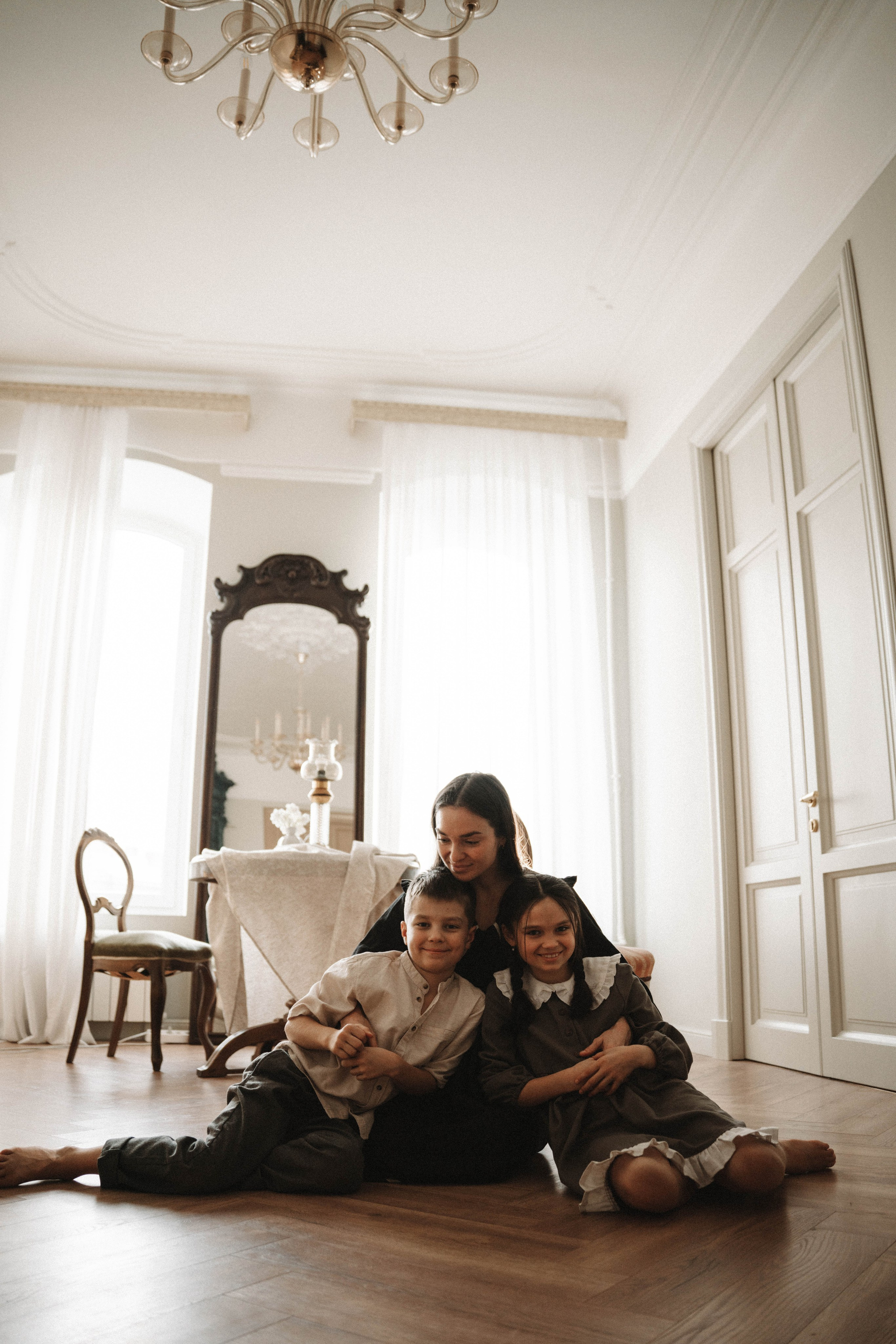 Рената, Серёжа и Мила. Фотосессия в Санкт-Петербурге