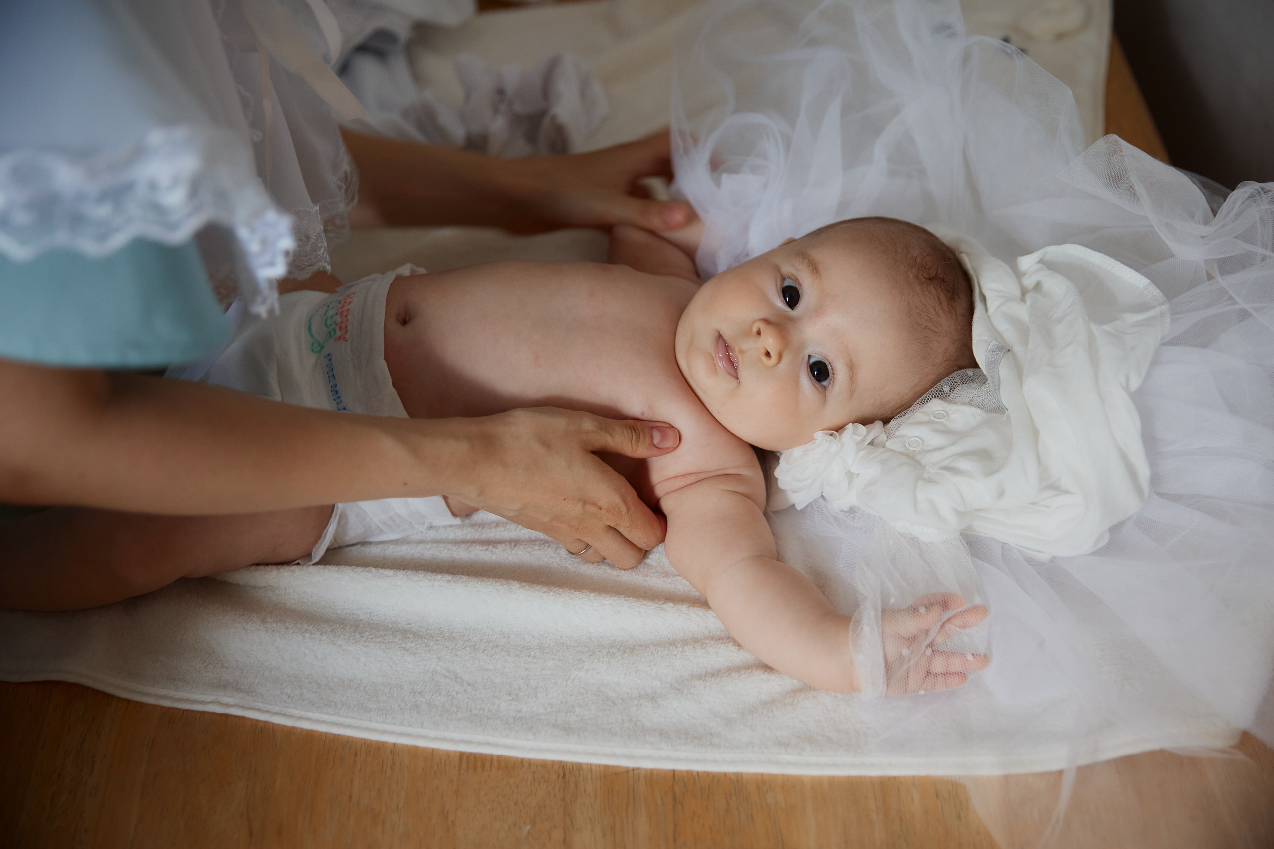 Крещение Анюты. Семейный фотограф в Москве Вера Гук