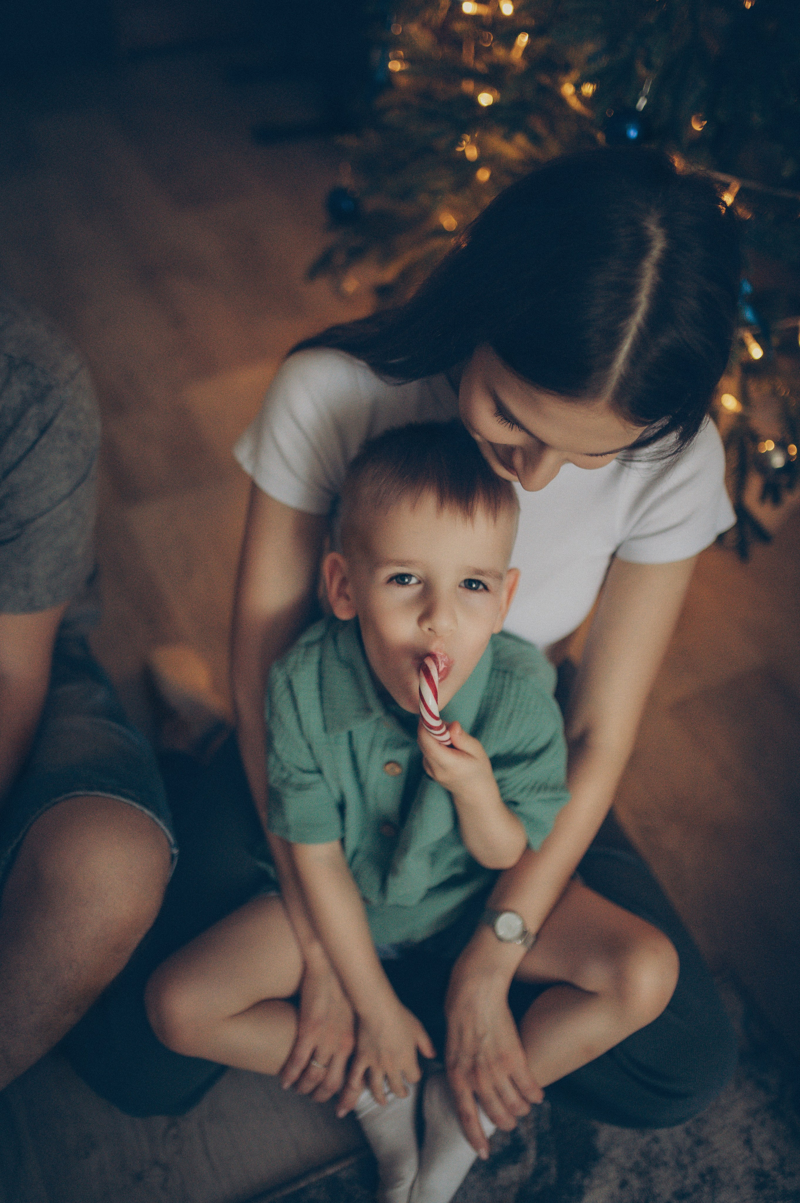Миша и Тимофей (новогодняя домашняя). Фотограф, г. Лесной Свердловской области