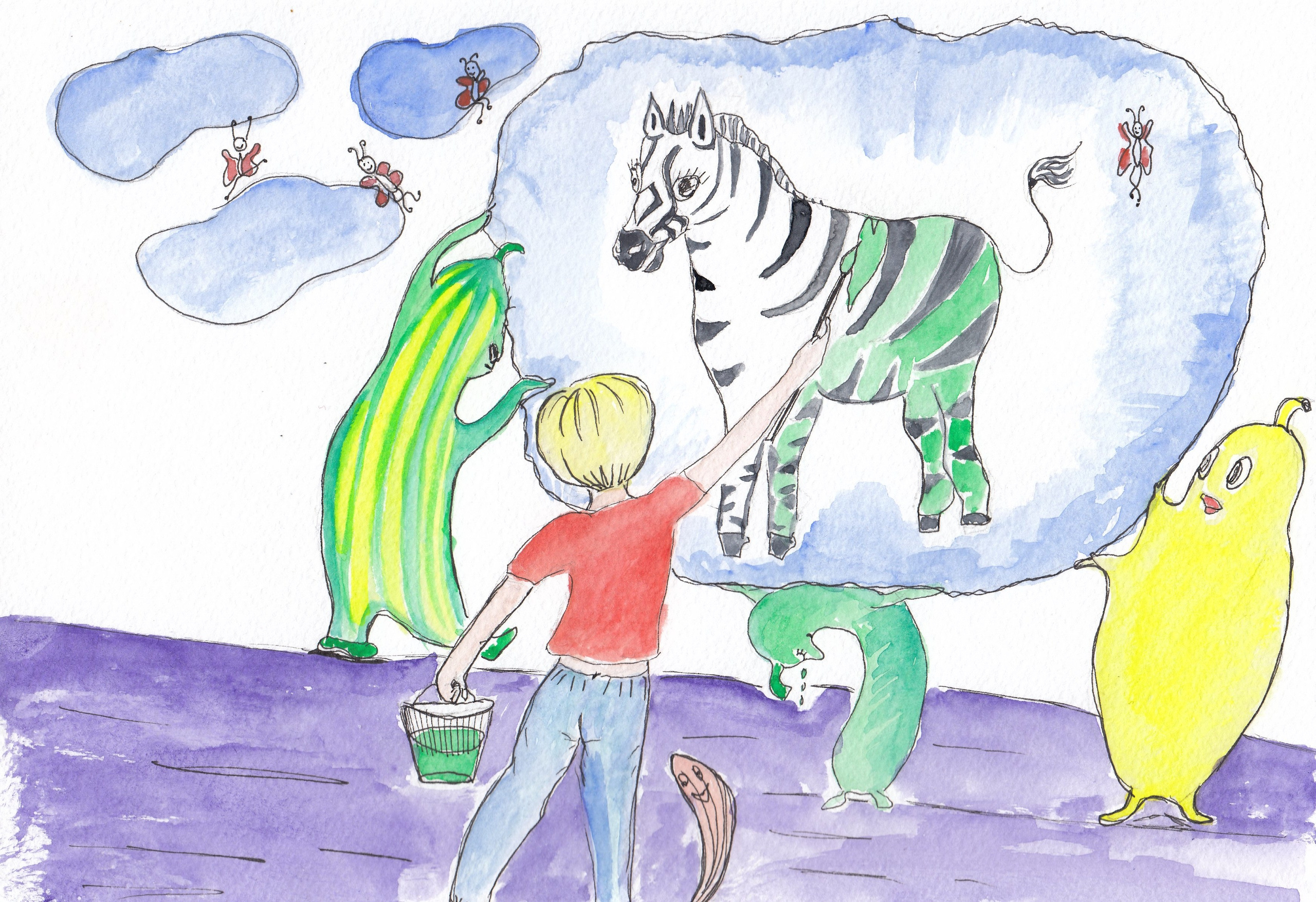 Illustration 20/30 cm watercolor on paper 2021