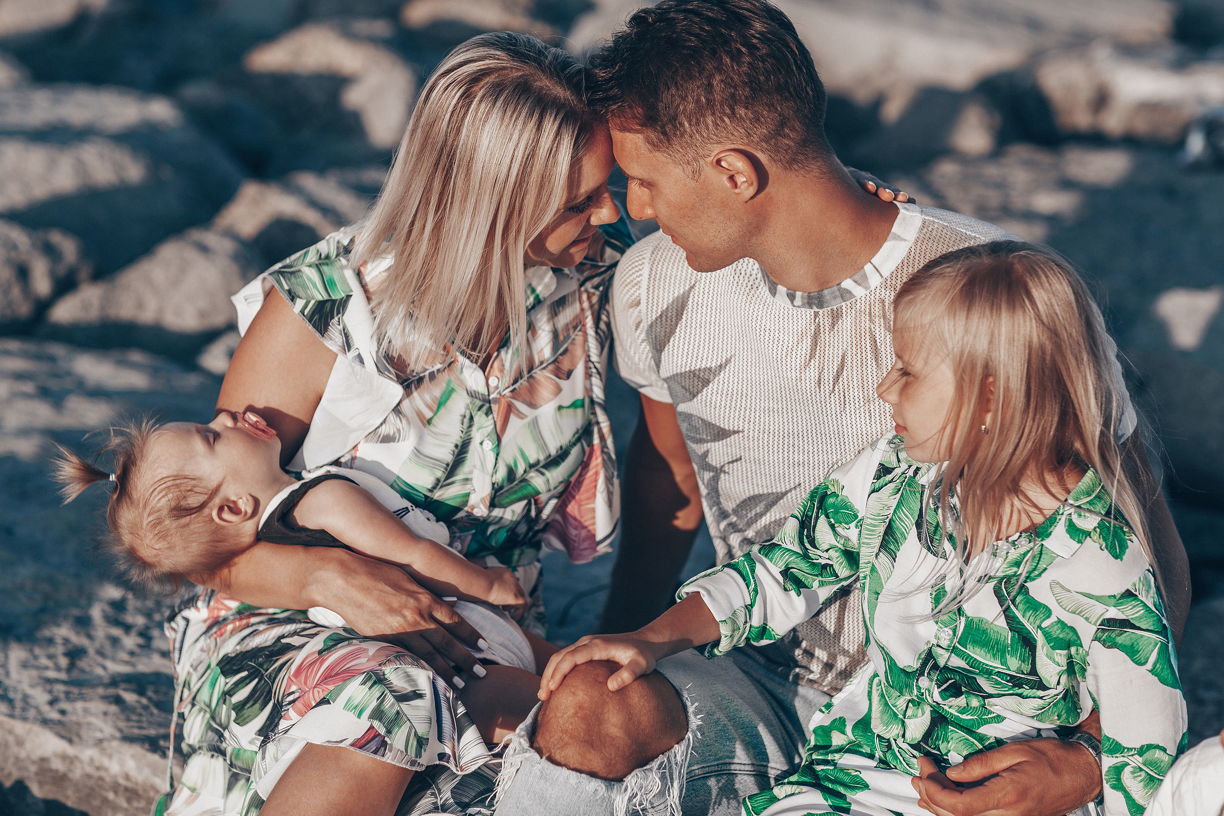 Морская семейная фотосессия. Семейный фотограф в Краснодаре Нина Курнявко