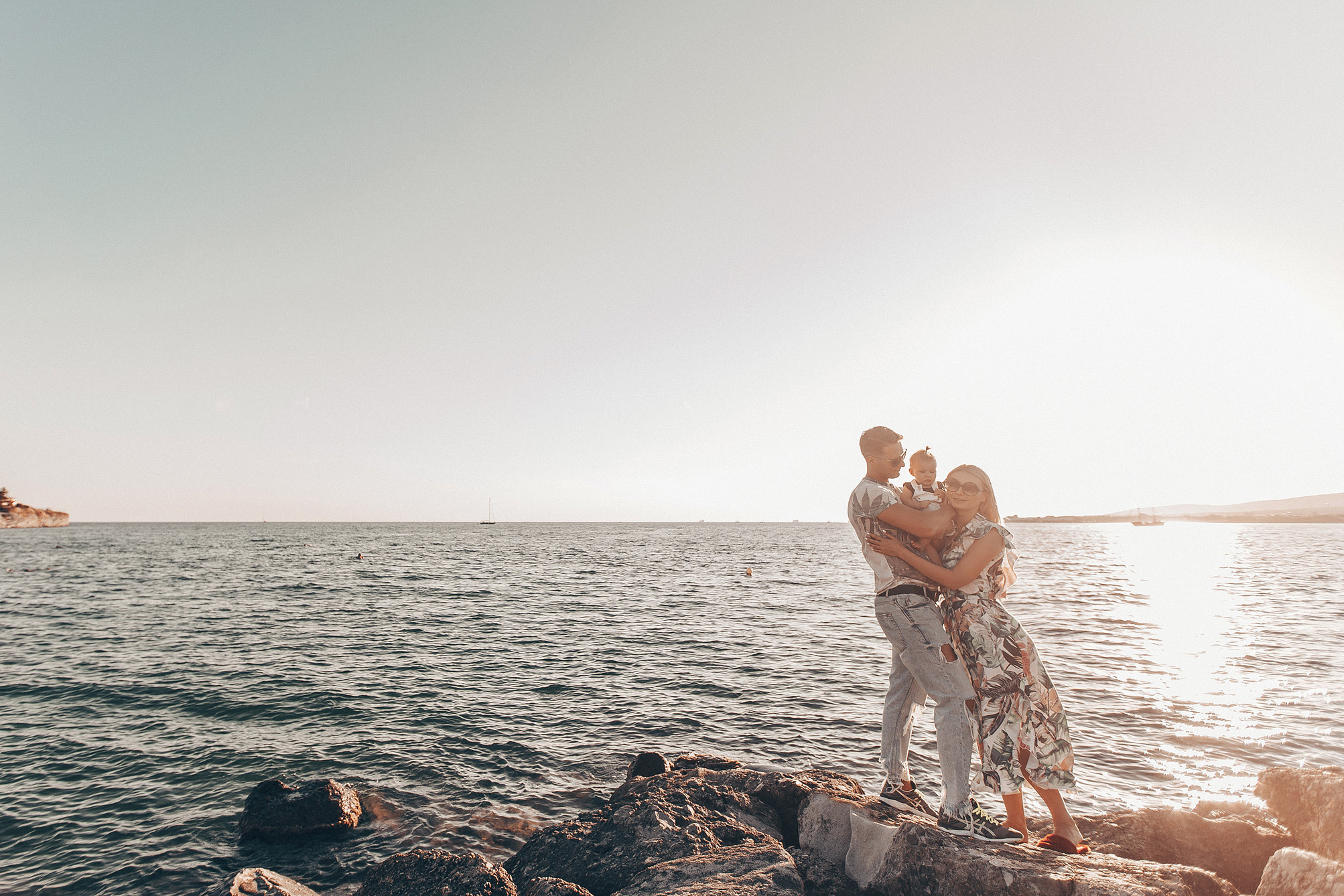 Морская семейная фотосессия. Семейный фотограф в Краснодаре Нина Курнявко