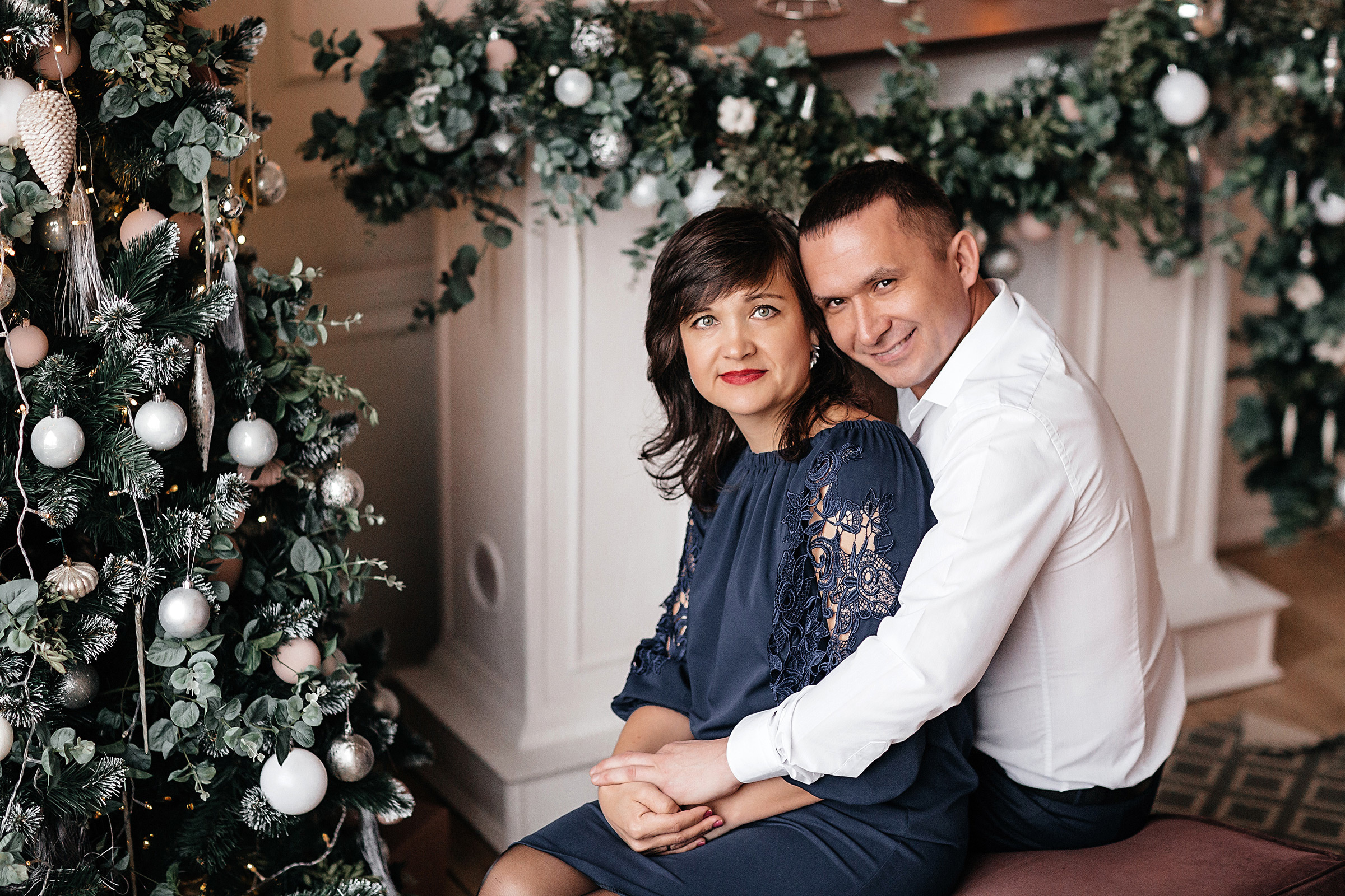 Новогодняя семейная фотосессия. Семейный фотограф в Краснодаре Нина Курнявко