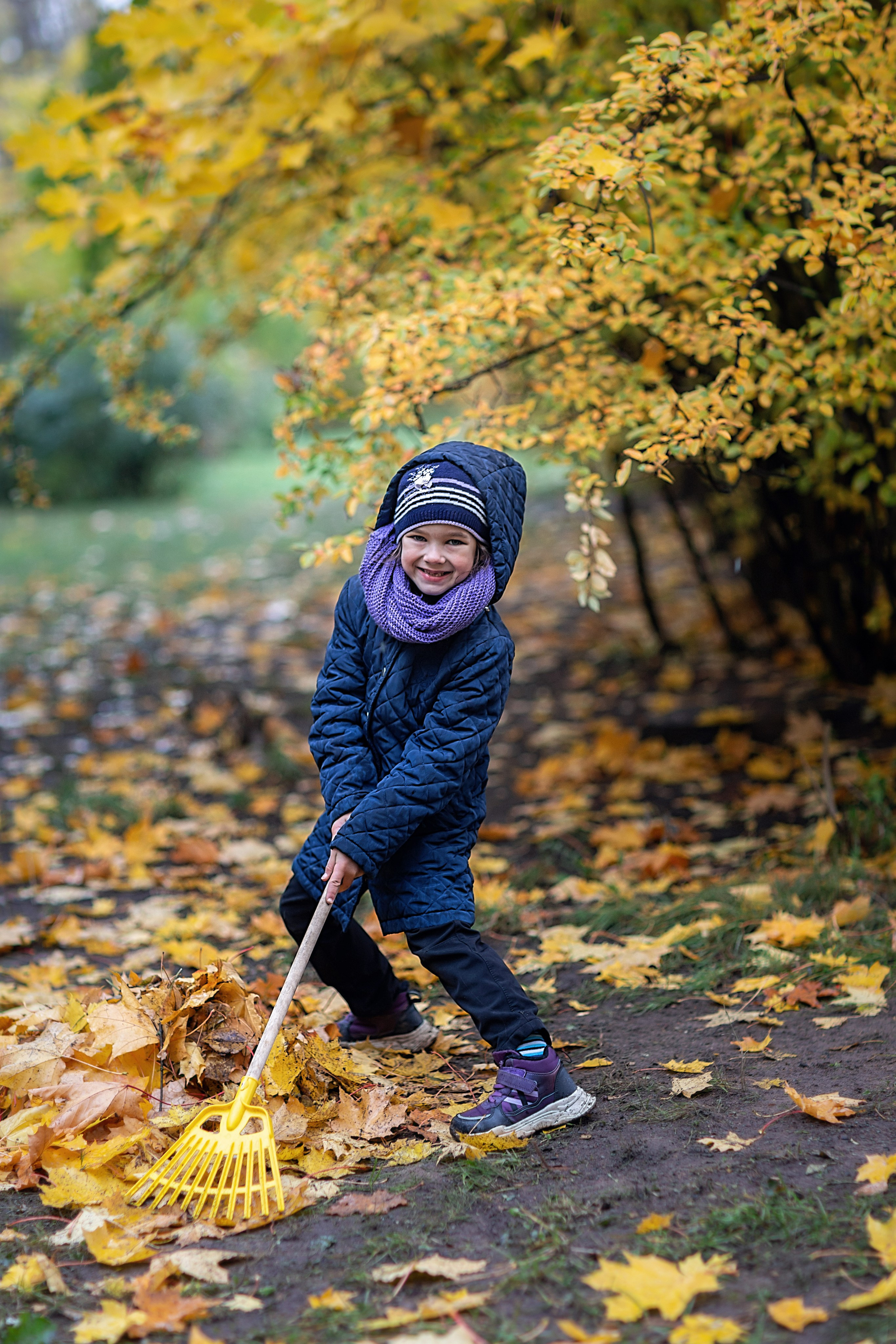 Осень в саду_Старшая группа_2023 год. Семейный фотограф в Санкт-Петербурге