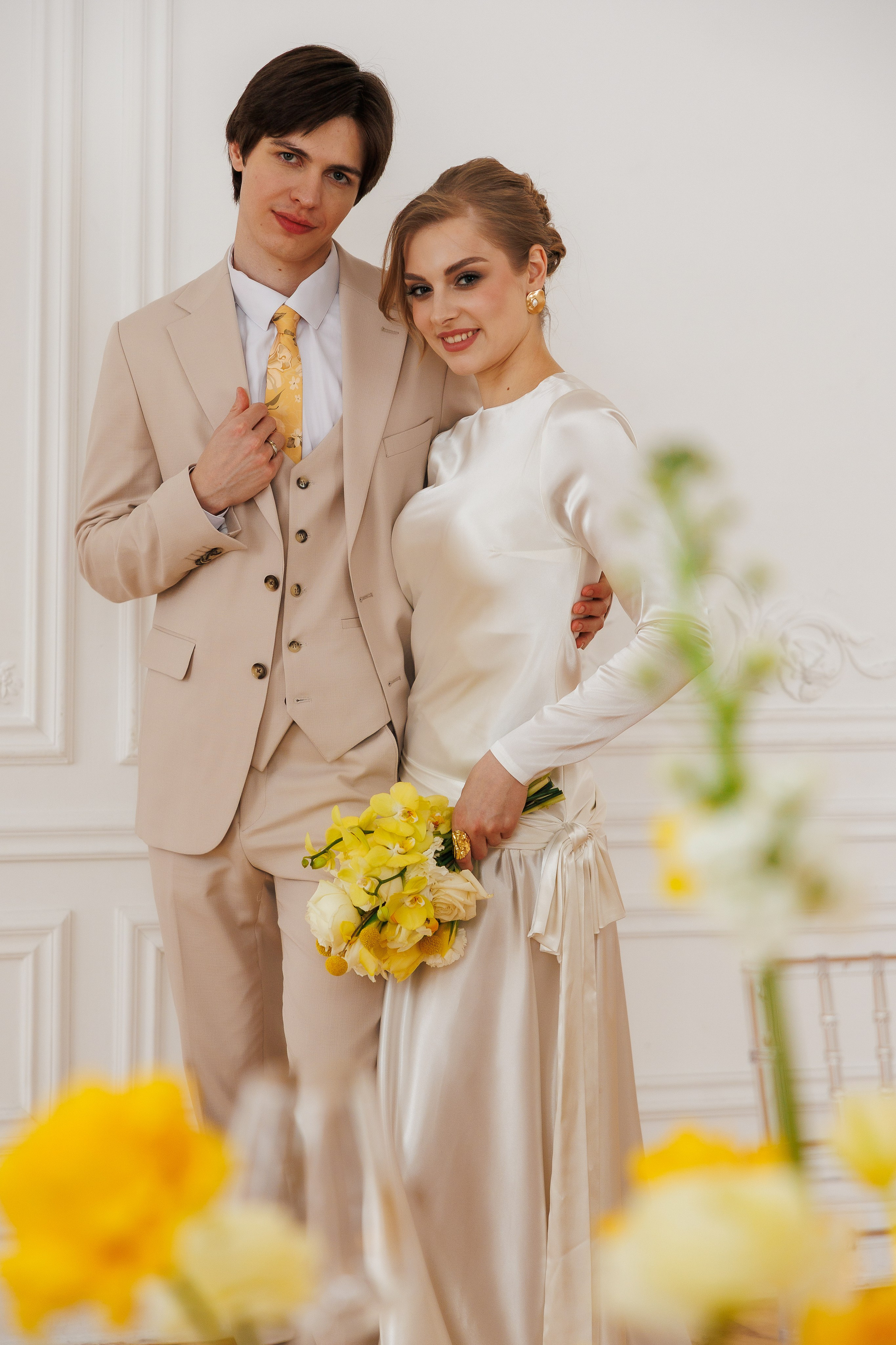 Камерная свадьба: весеннее настроение. Свадебный и семейный фотограф в Москве Красинская Мария