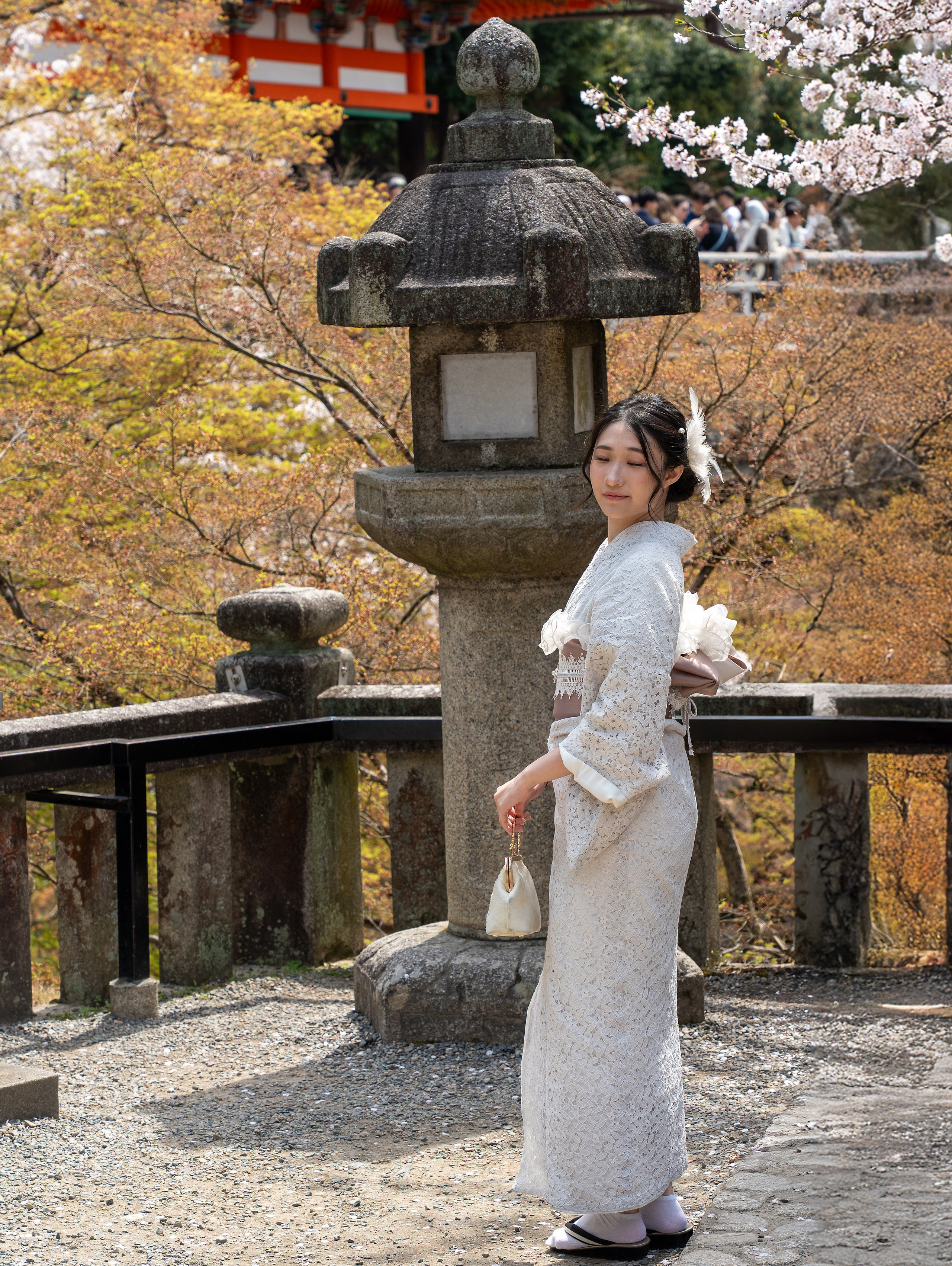 Япония, сакура. Творческие сьемки