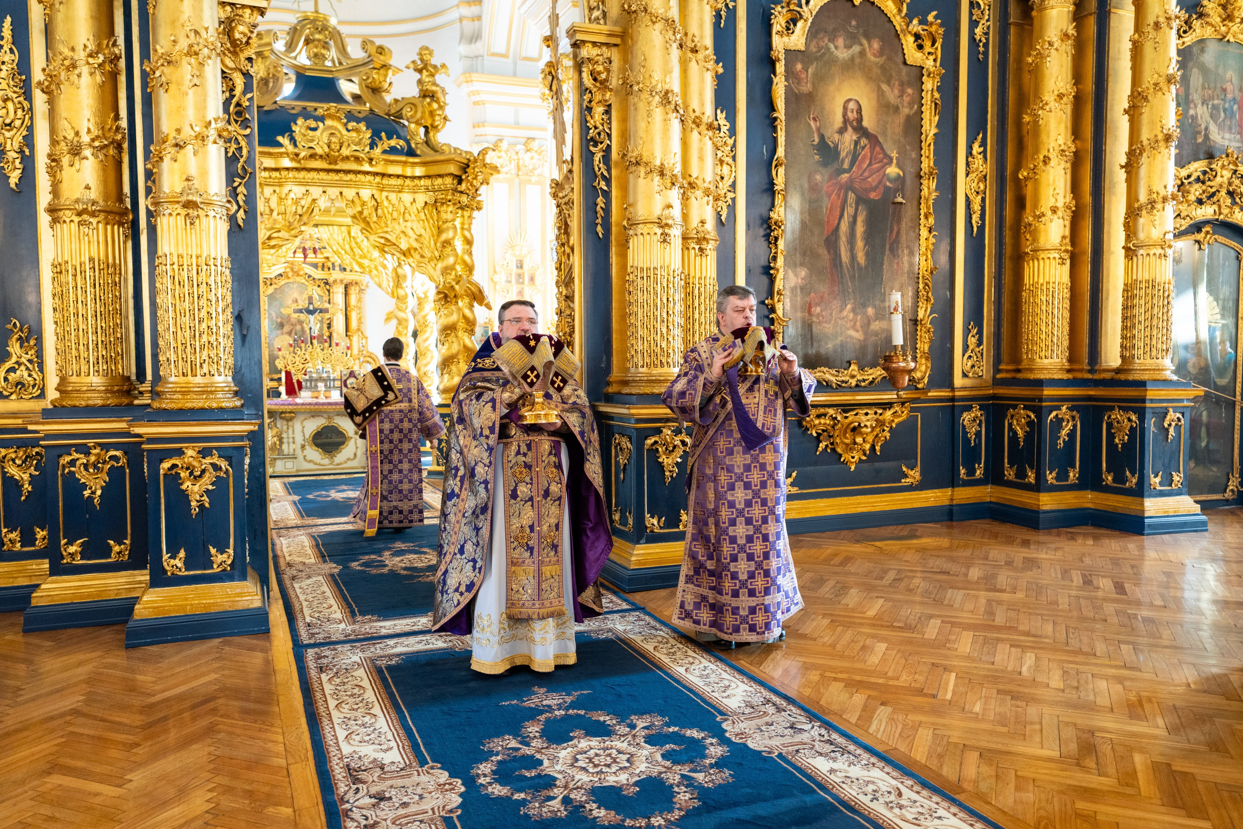 Неделя 3-я Великого поста, Крестопоклонная. НИКОЛО-БОГОЯВЛЕНСКИЙ МОРСКОЙ СОБОР