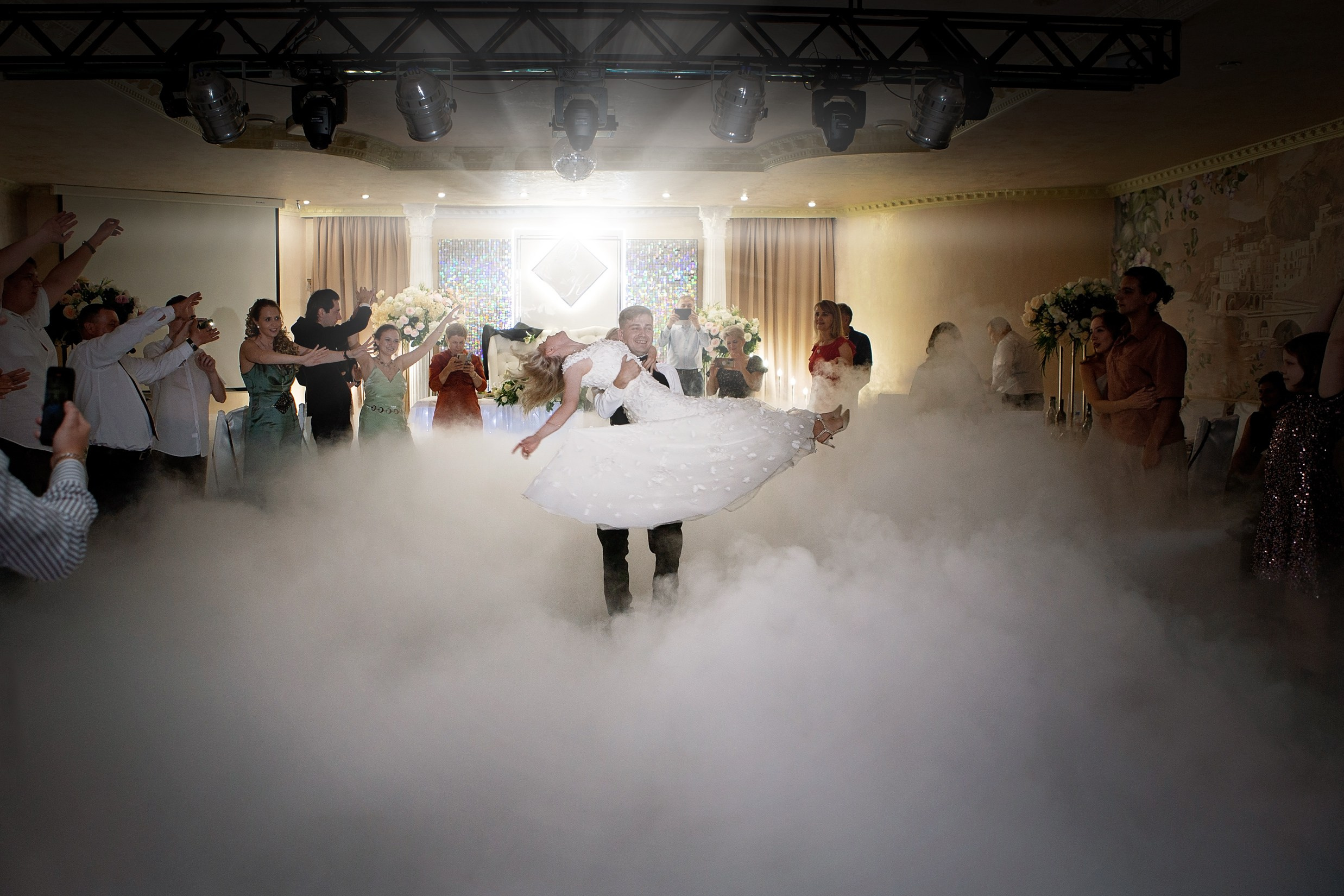 Свадьба с гостями. Свадебный и портретный фотограф Москва