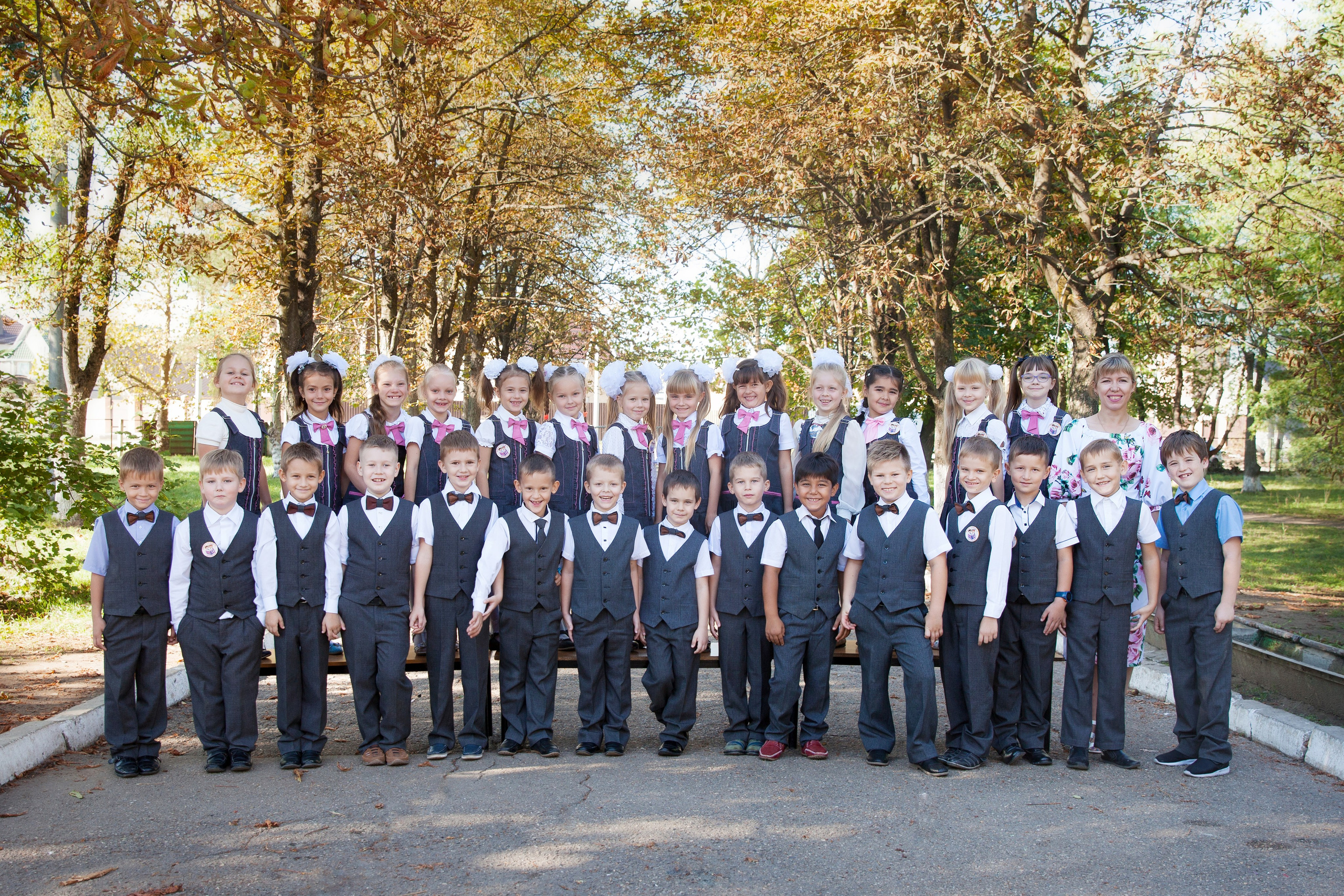 Общие фото класса. Школьный фотограф в Краснодаре Юлия Войлова