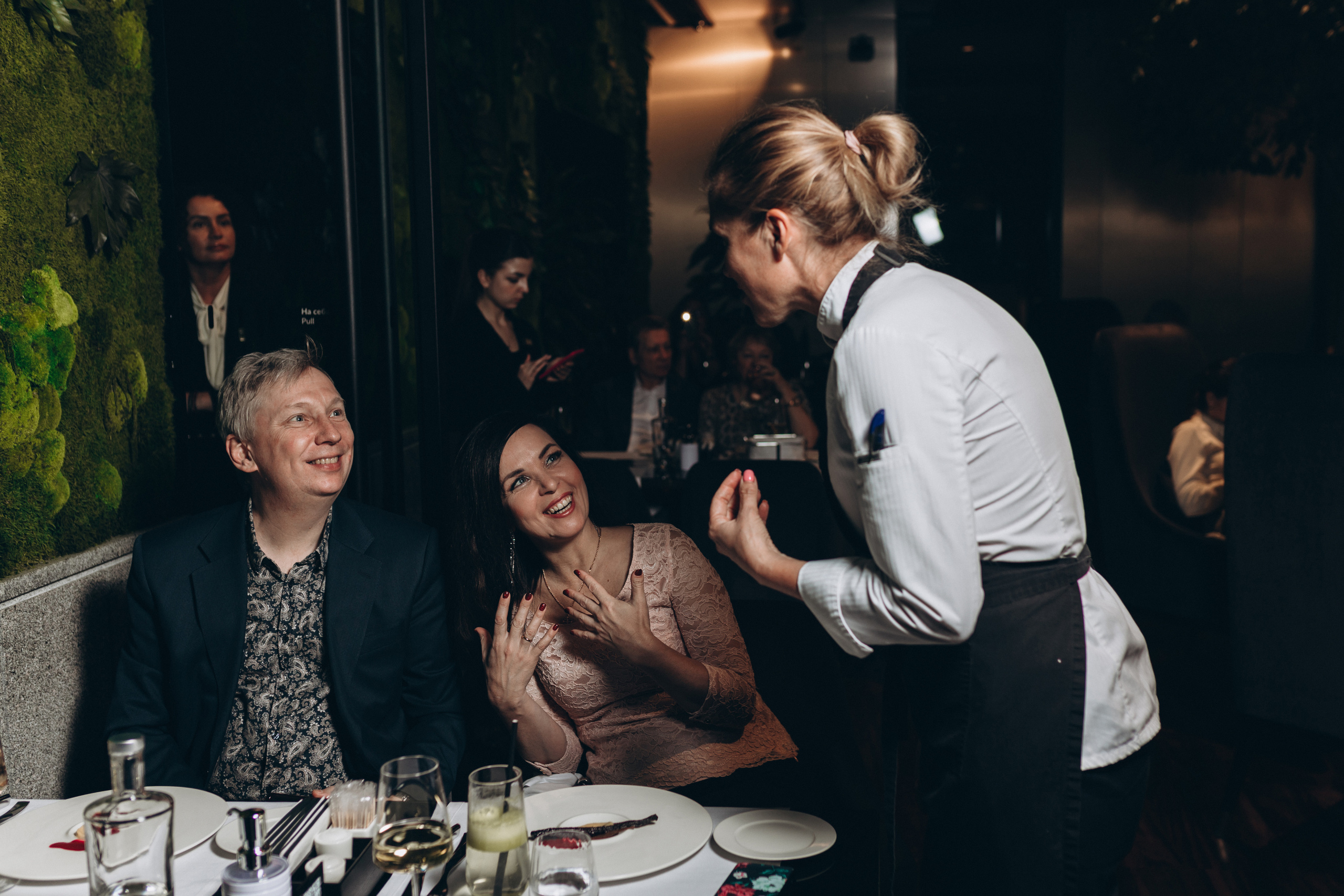 Ужин от Екатерины Алехиной в NOK. Фотограф Ксюша Белоносова