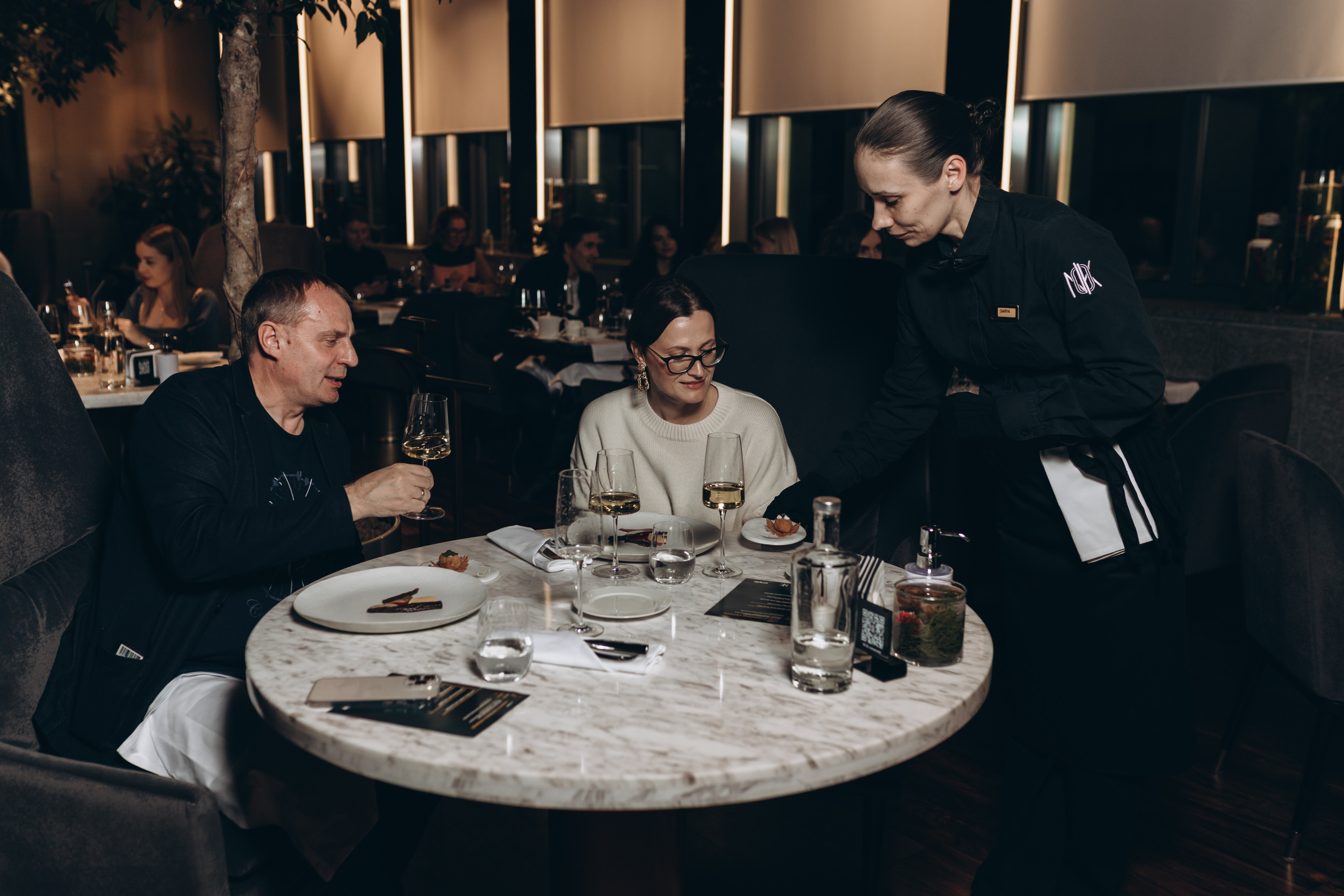 Ужин от Екатерины Алехиной в NOK. Фотограф Ксюша Белоносова