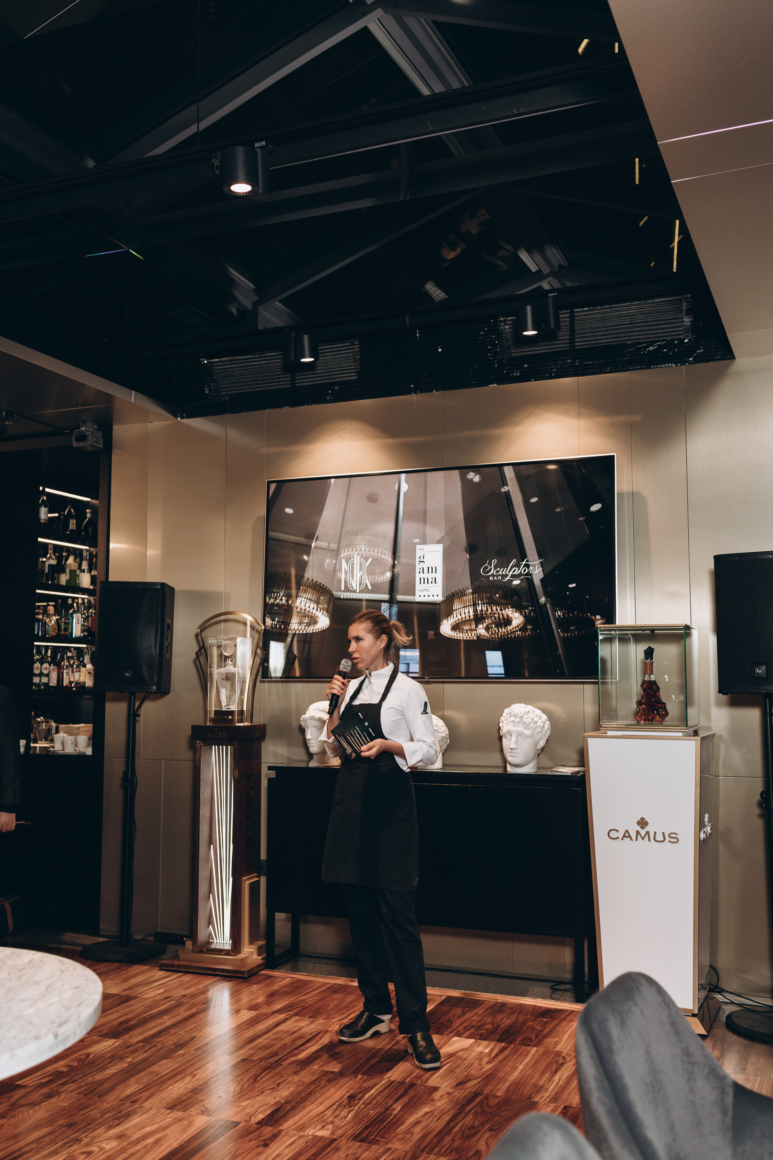 Ужин от Екатерины Алехиной в NOK. Фотограф Ксюша Белоносова