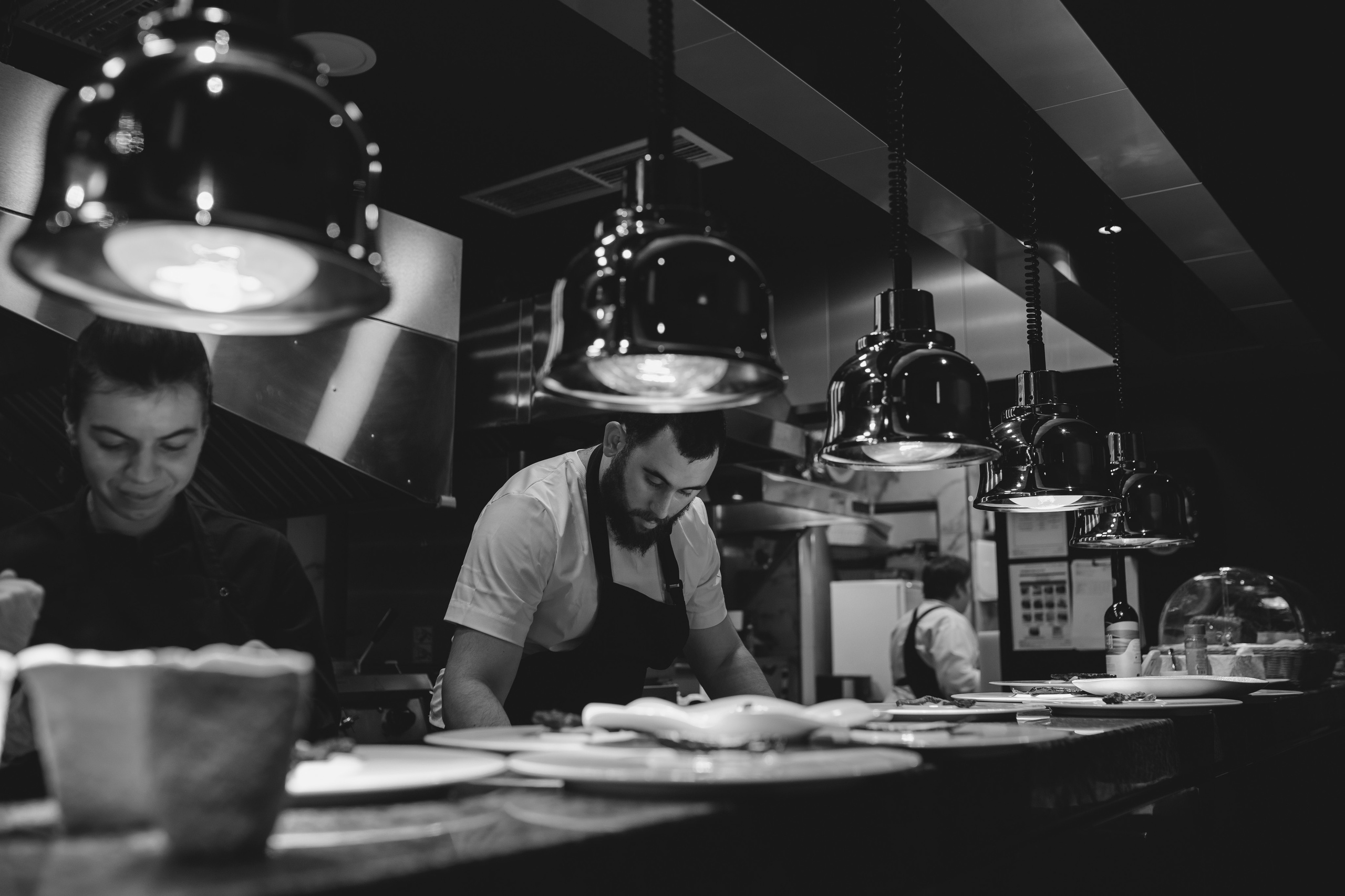 Ужин от Екатерины Алехиной в NOK. Фотограф Ксюша Белоносова