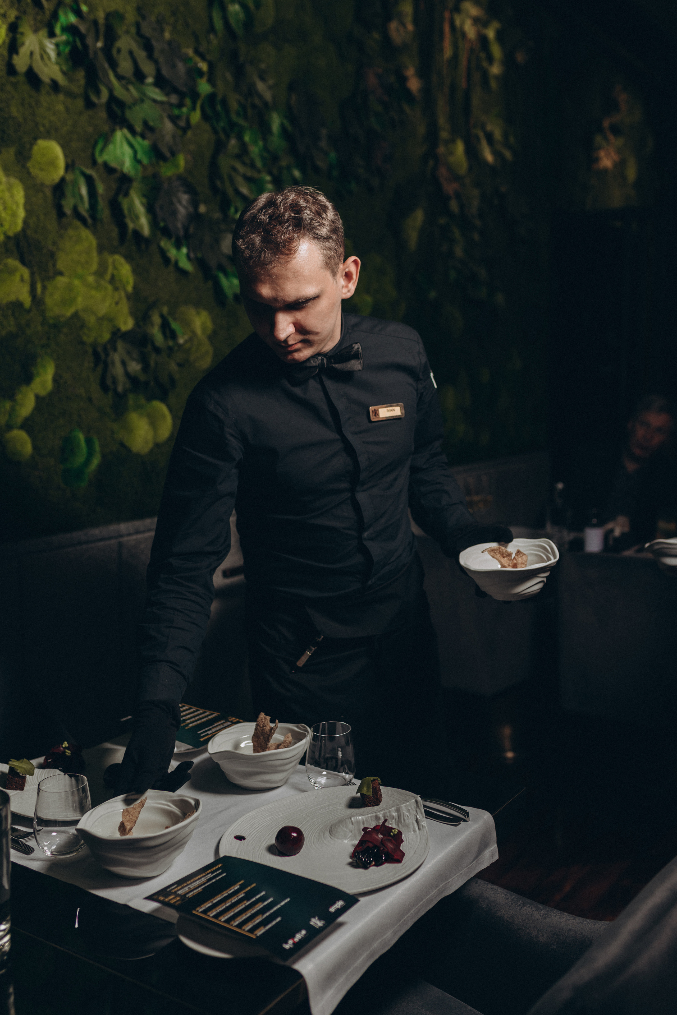 Ужин от Екатерины Алехиной в NOK. Фотограф Ксюша Белоносова